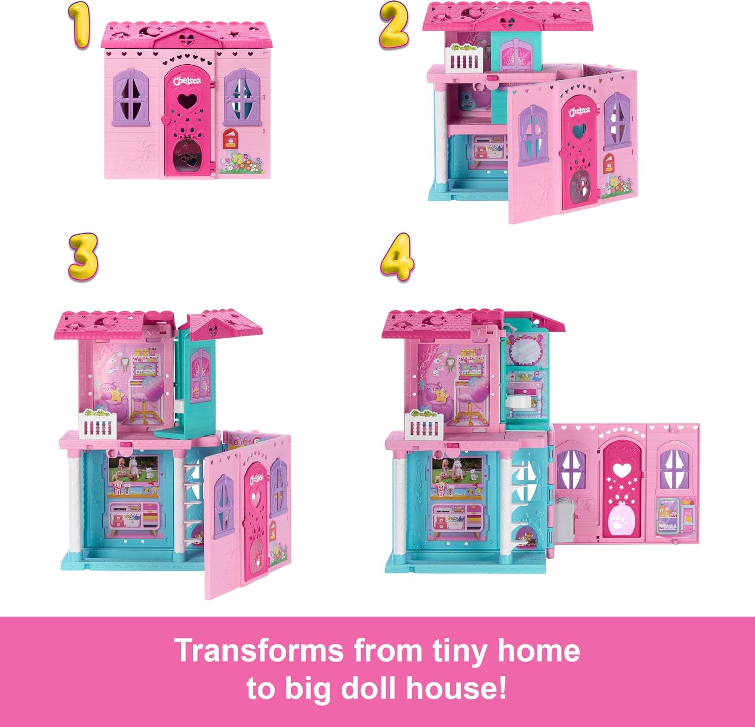 Barbie Chelsea Pop Up House