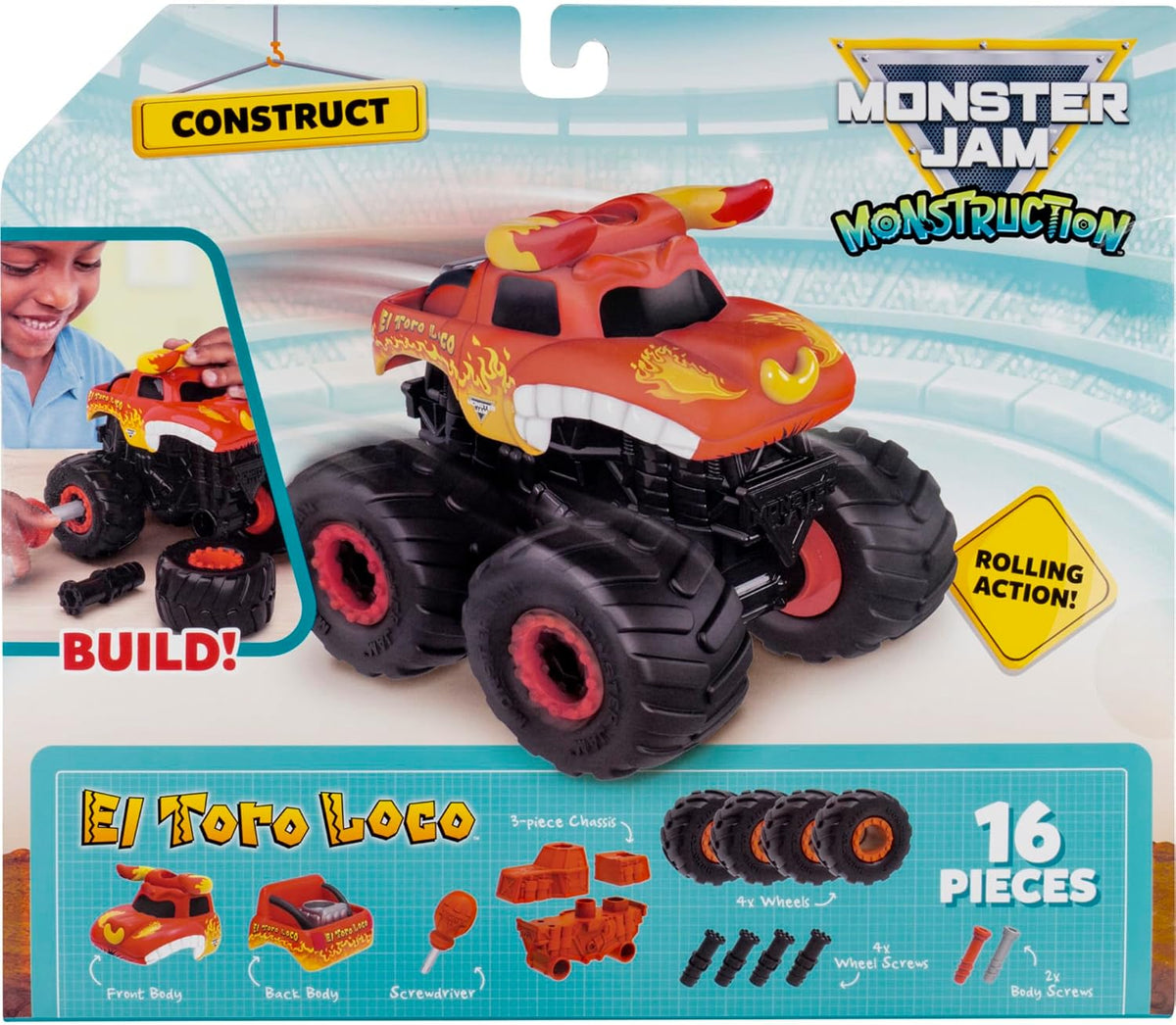 Monster Jam Monstruction 13cm El Toro Loco Monster Truck