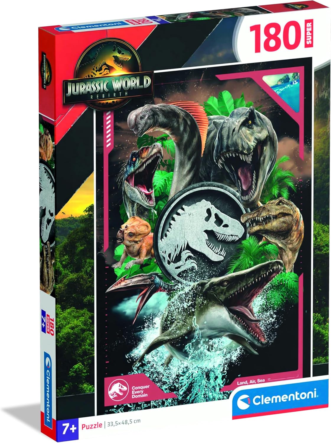 Clementoni Jurassic World 180 Piece Puzzle