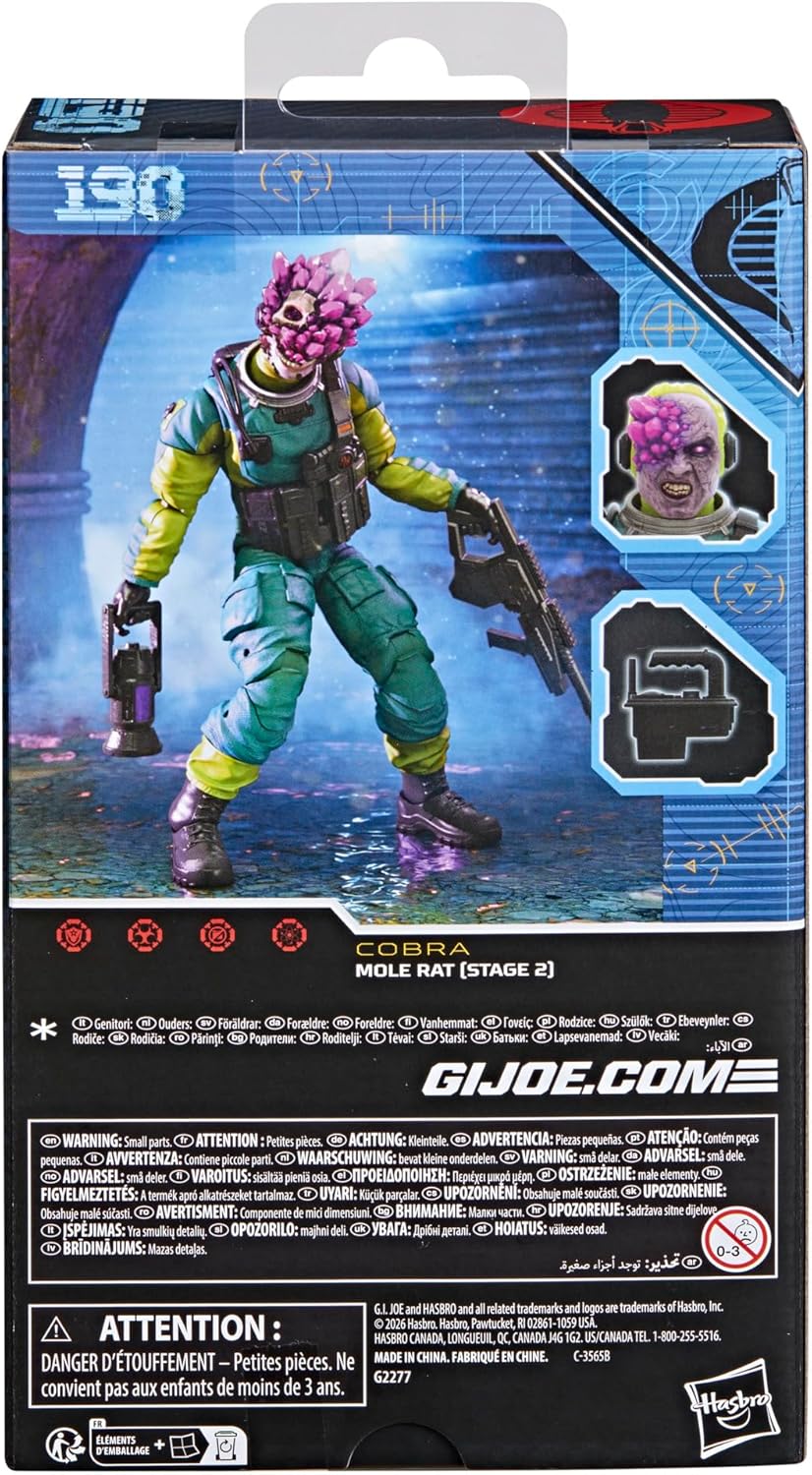 G.I. JOE - Mole Rat (Stage 2) Action Figure
