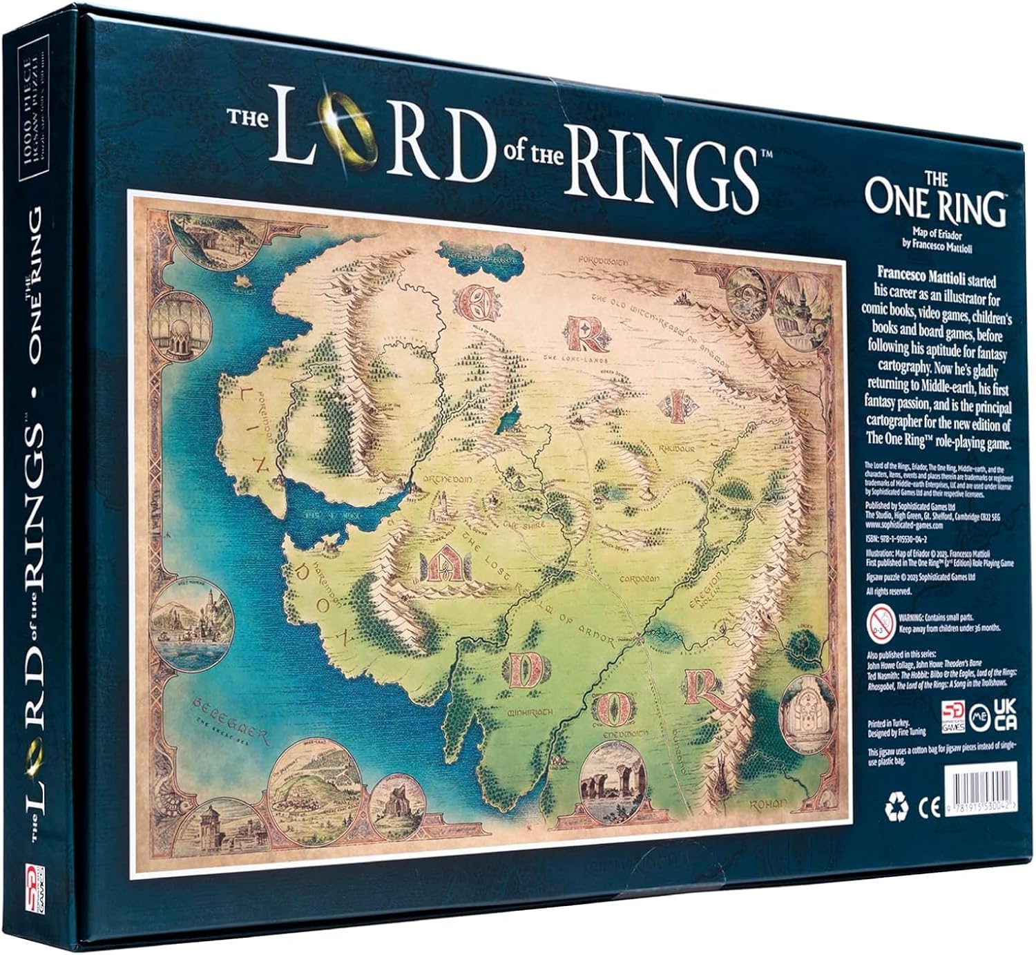 Eriador Map Puzzle