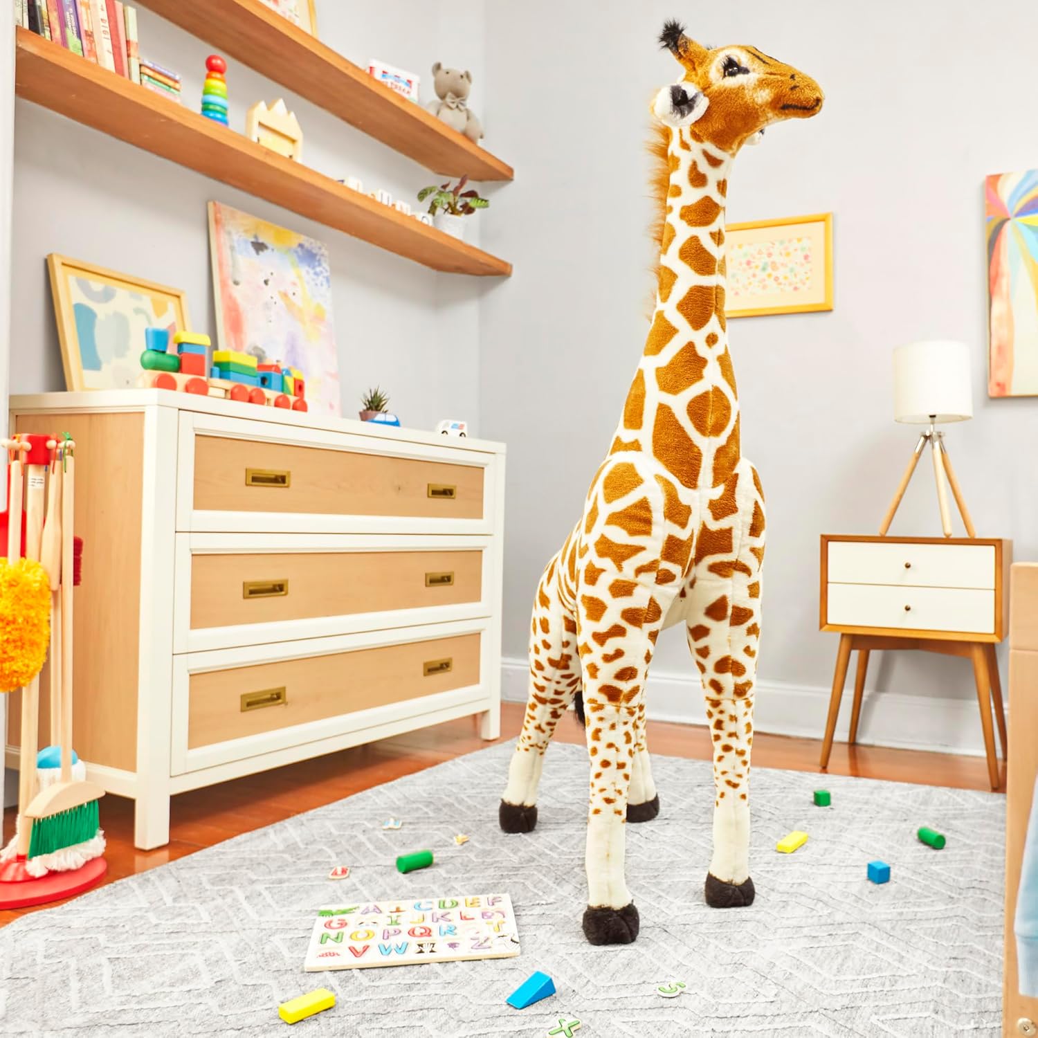 Melissa & Doug Giant Giraffe Plush Toy