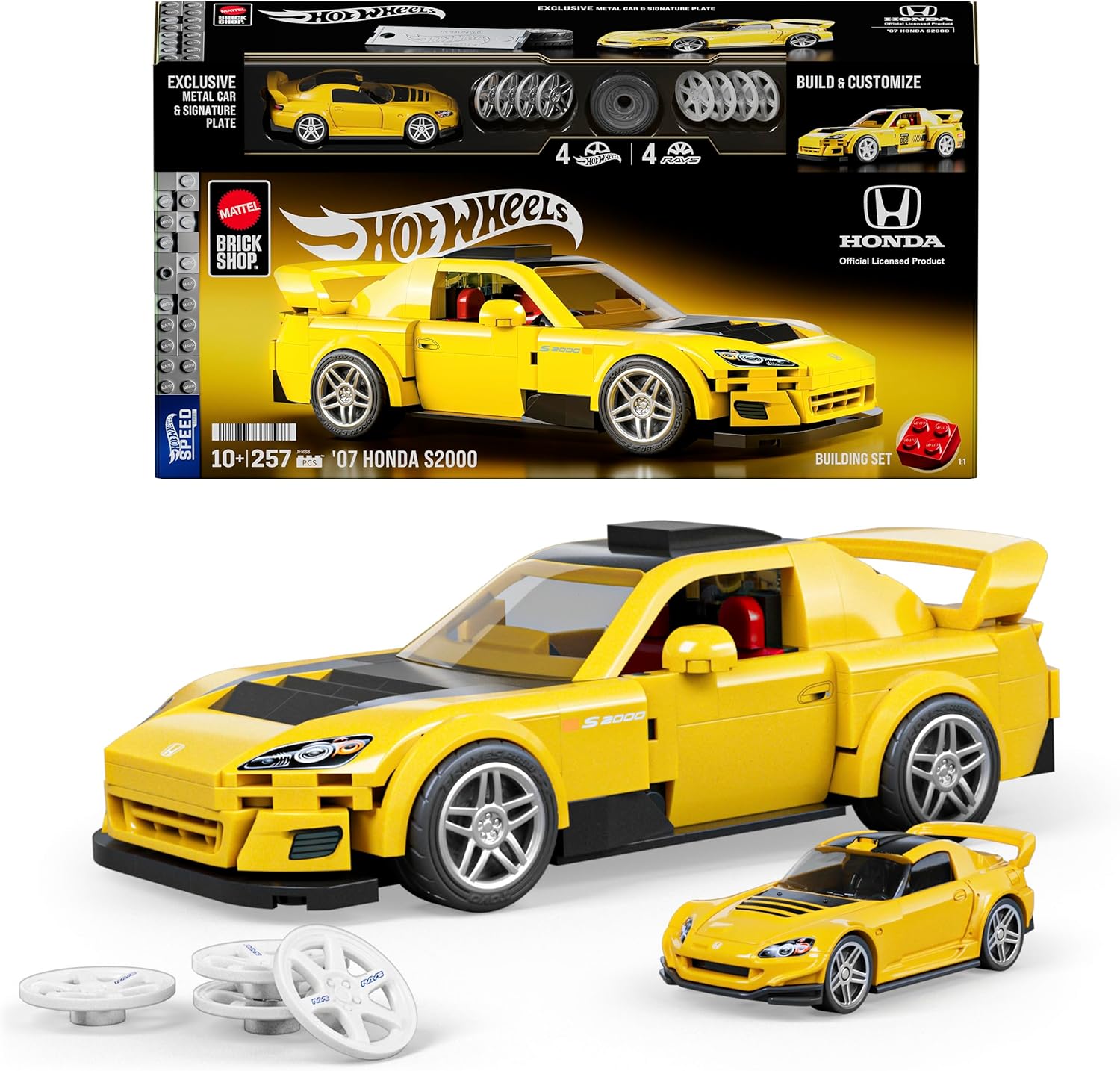 Hot Wheels Brick Shop 07 Honda S2000