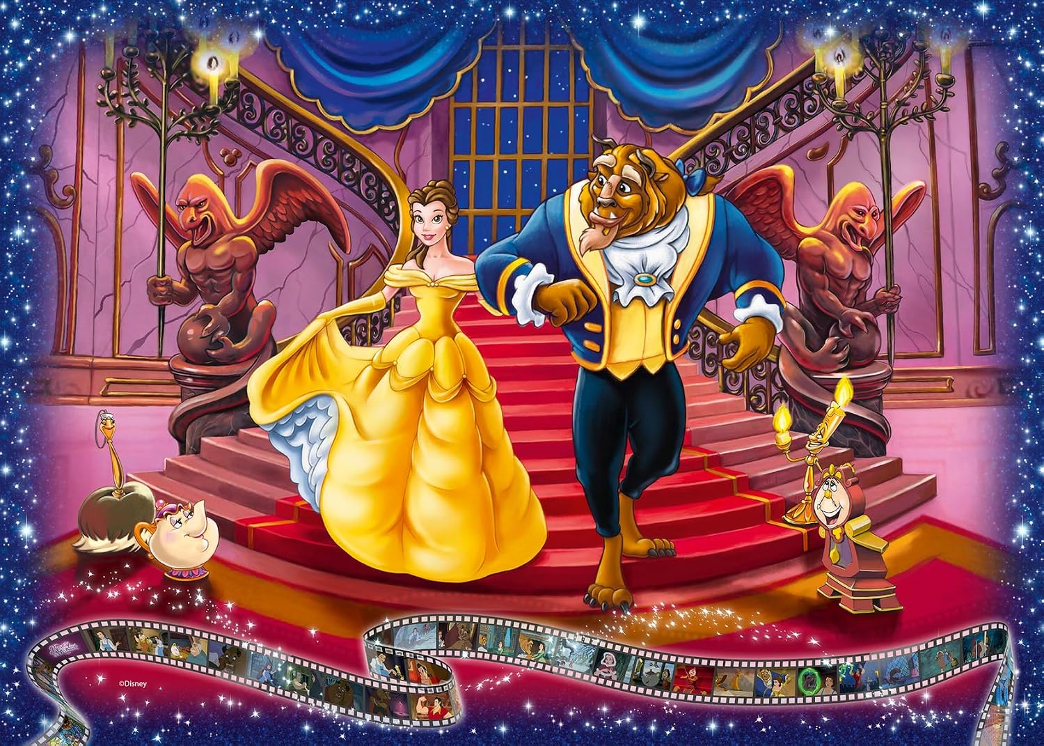 Beauty and the Beast 1000 Piece Jigsaw Puzzle