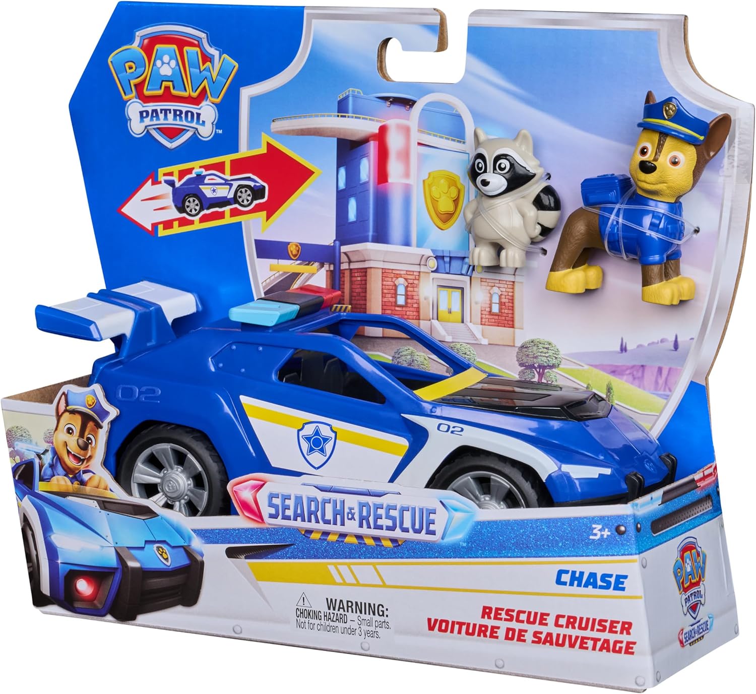 Paw Patrol Search & Rescue Cruiser - Chase