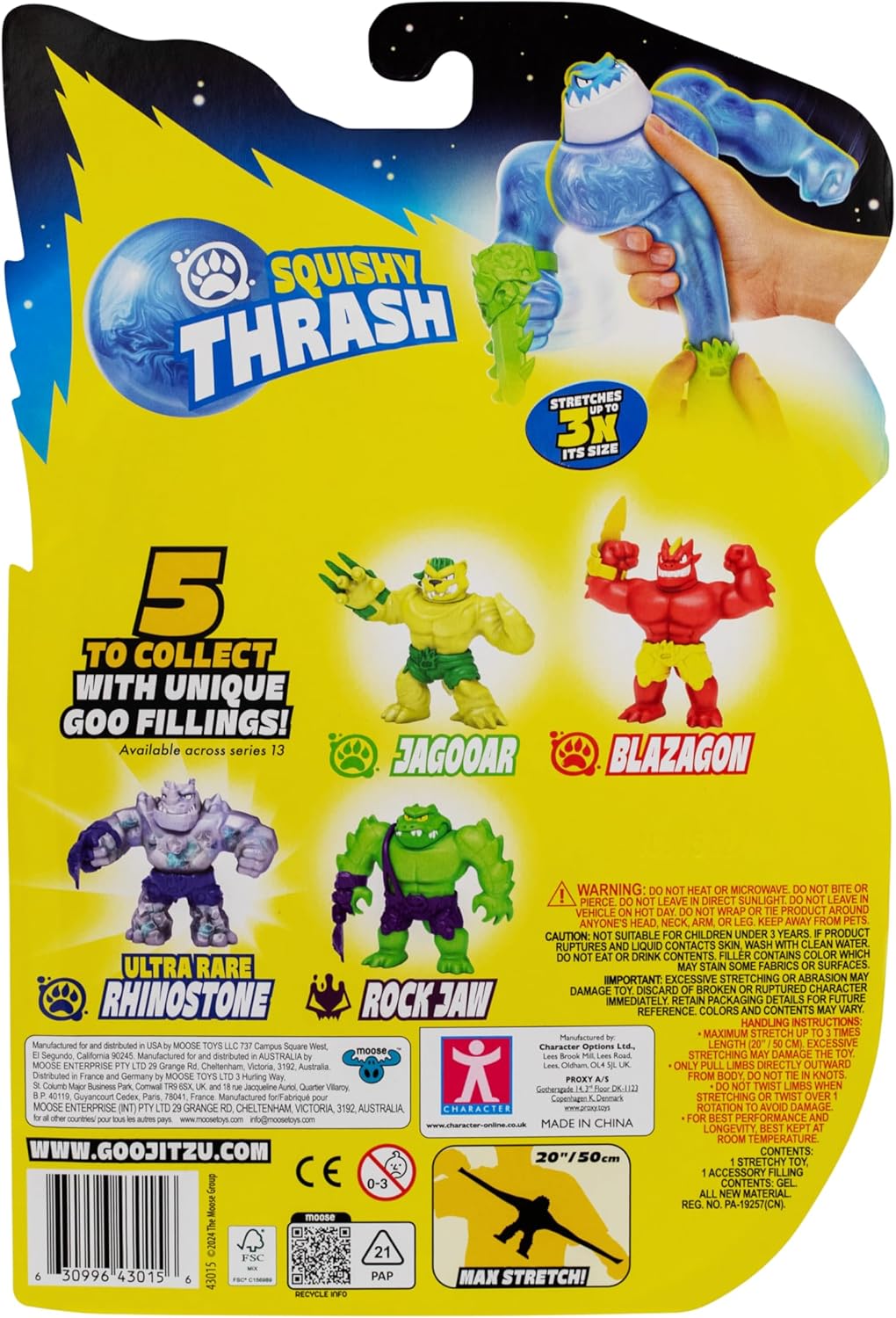 Heroes of Goo Jit Zu Meteor Madness Squishy Thrash