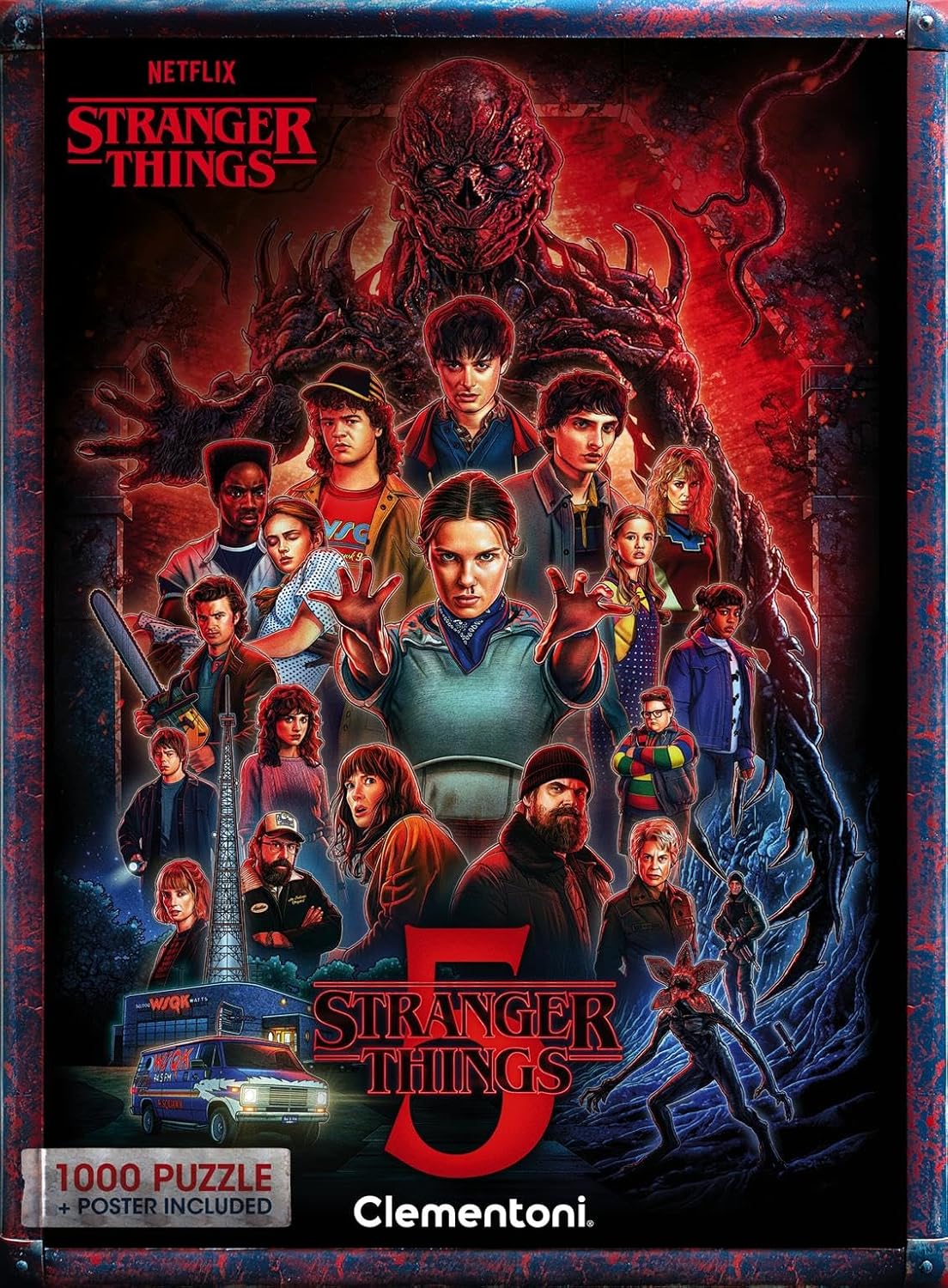 Clementoni 1000 Compact Stranger Things 5