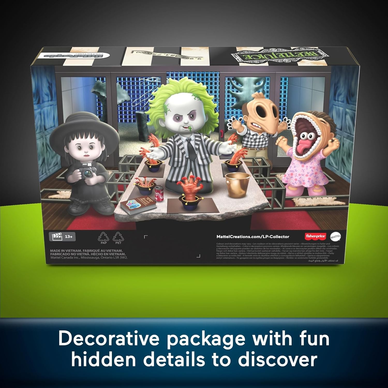 Fisher Price Little People Beetlejuice Figure Set