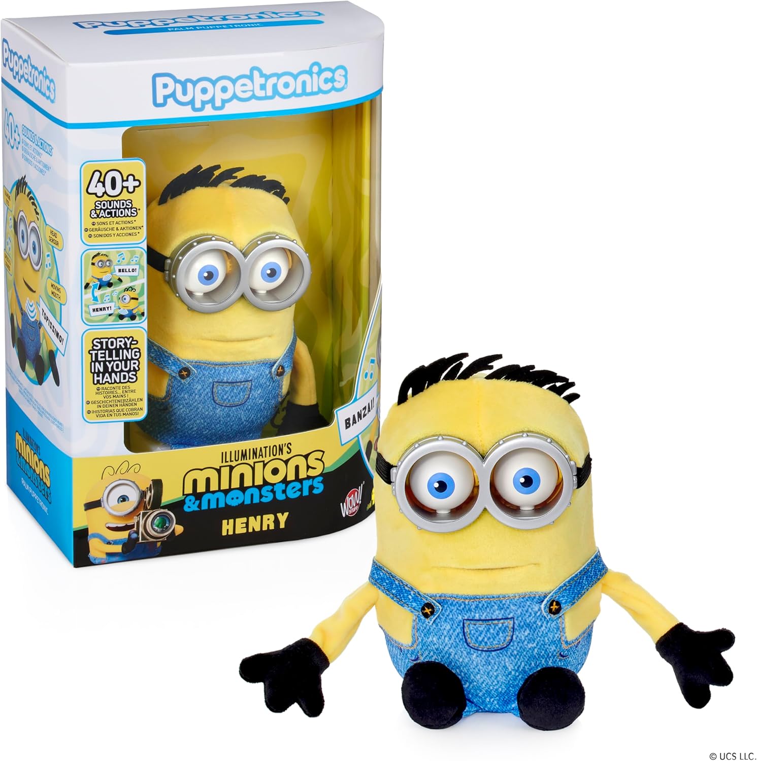 Universal Minions Henry Palm Puppetronic