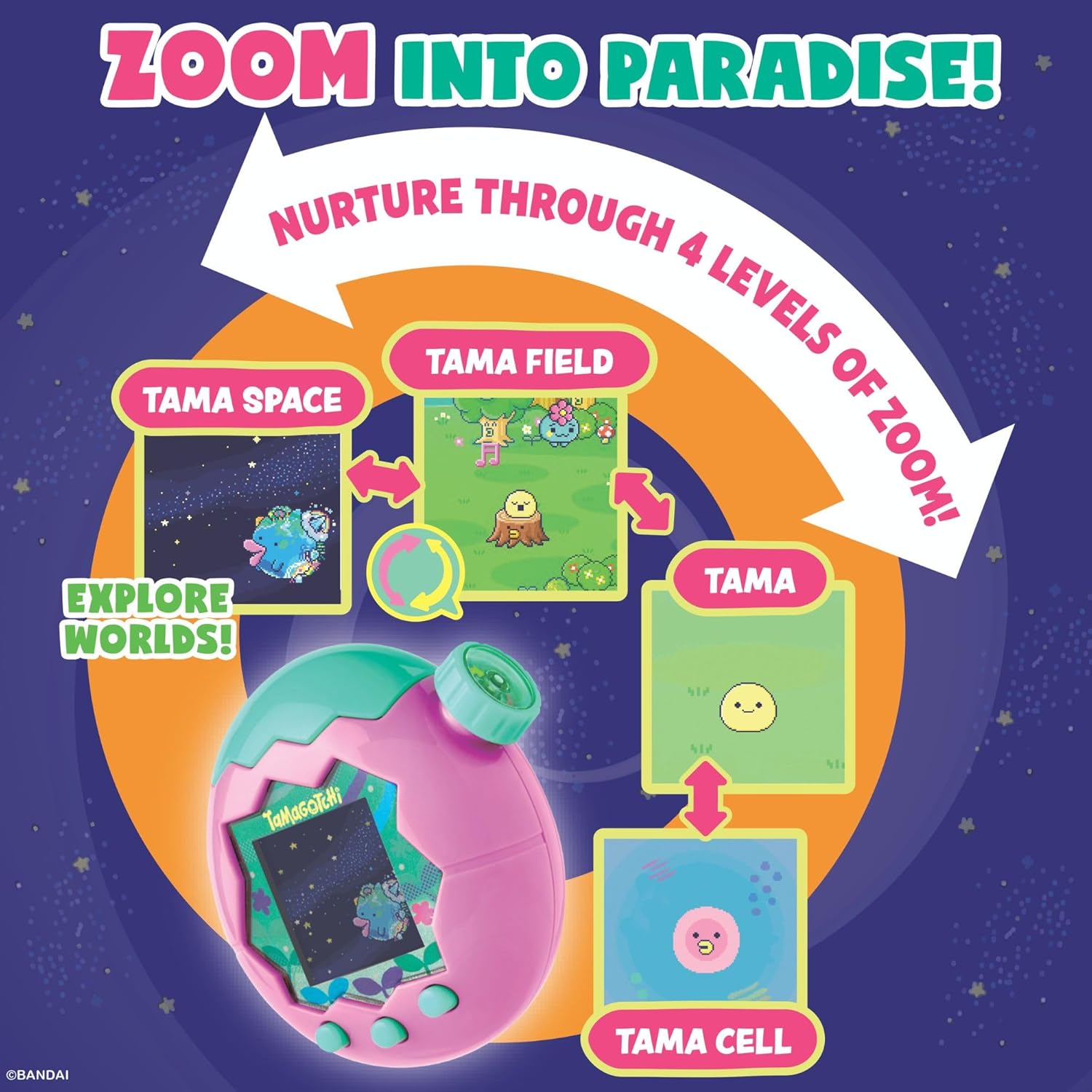 Tamagotchi Paradise - Water - Digital Pet