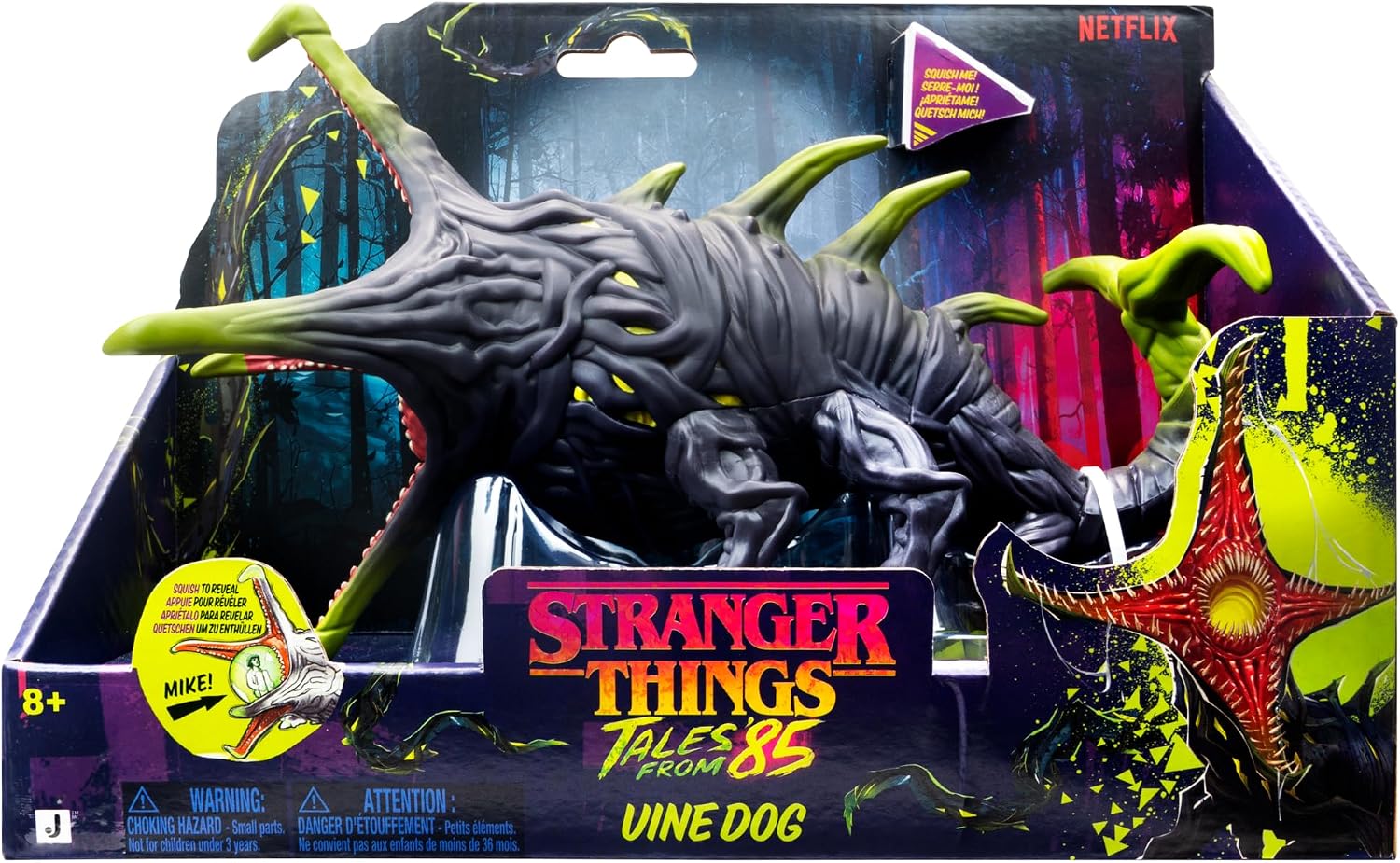Netflix Stranger Things: Tales from '85 Vine Dog Squishy Figure