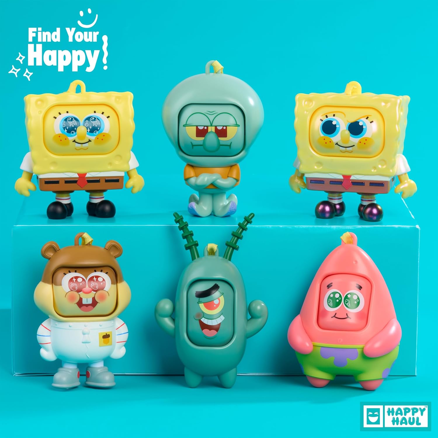 Happy Haul Spongebob Many Mood Shift Mystery Figure