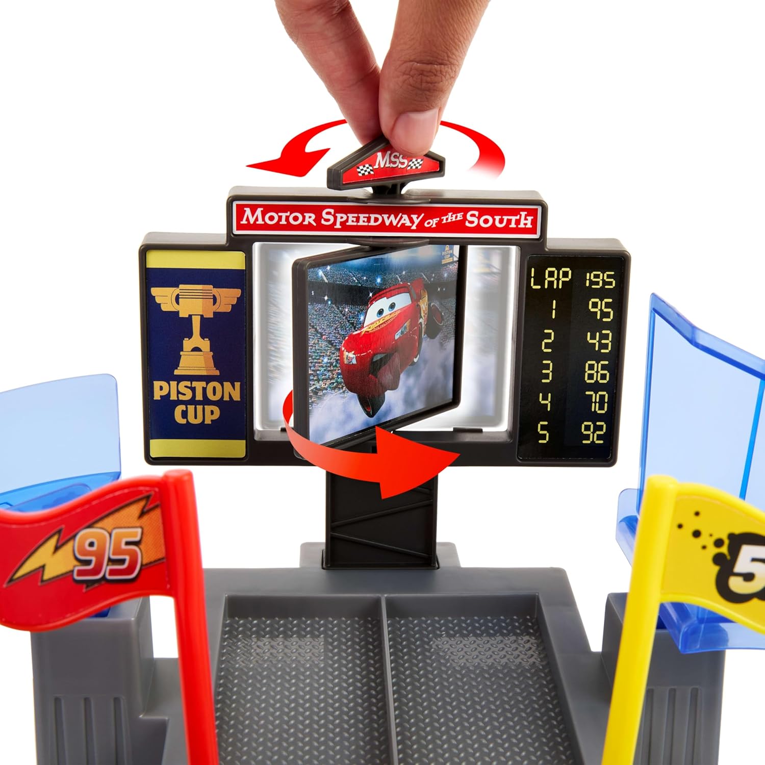 Pixar Cars Piston Cup Stunting Speedway Playset