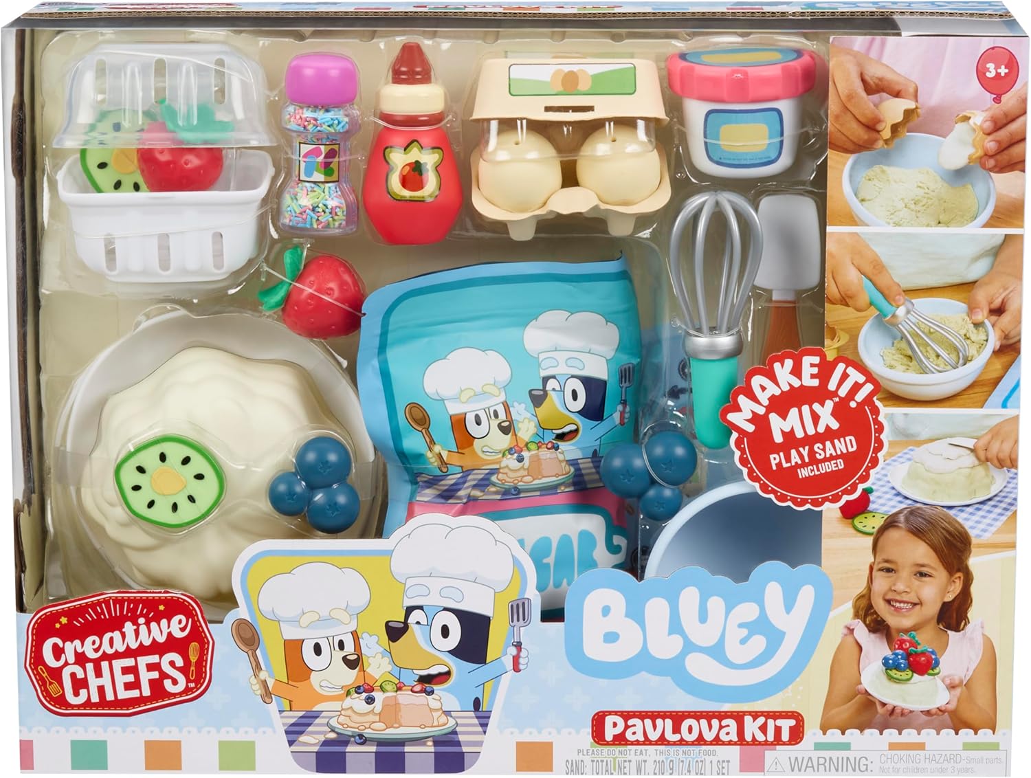 Little Tikes Creative Chefs Bluey Make It! Mix Pavlova Kit