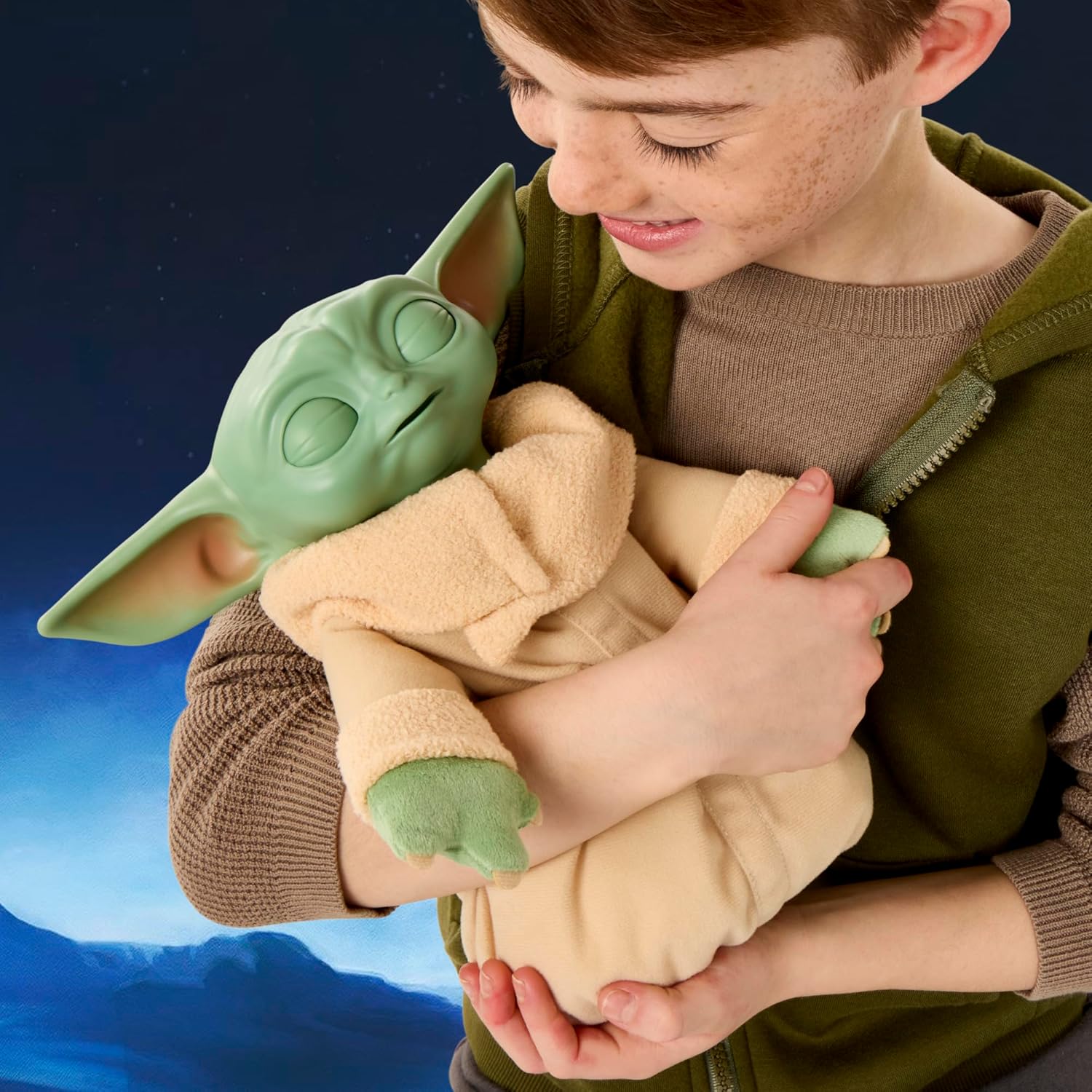 Star Wars: The Mandalorian and Grogu Action Buddy Grogu Interactive Toy