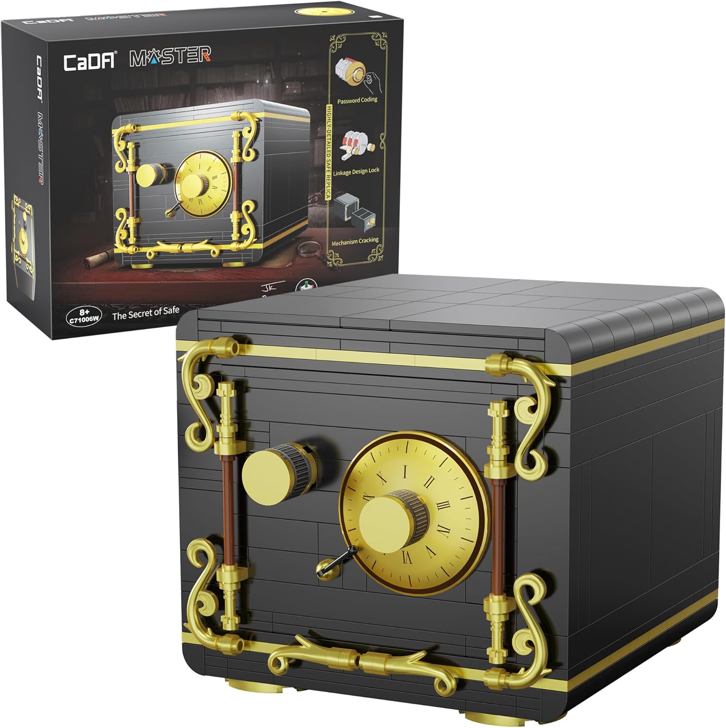 Cada The Secret of Safe 1:1 Scale Construction Set