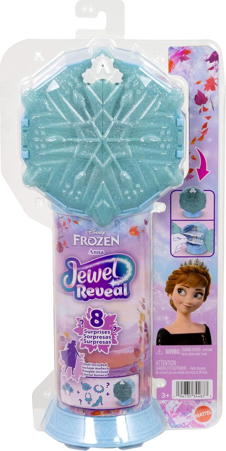 Disney Princess Frozen Jewel Reveal Anna Doll