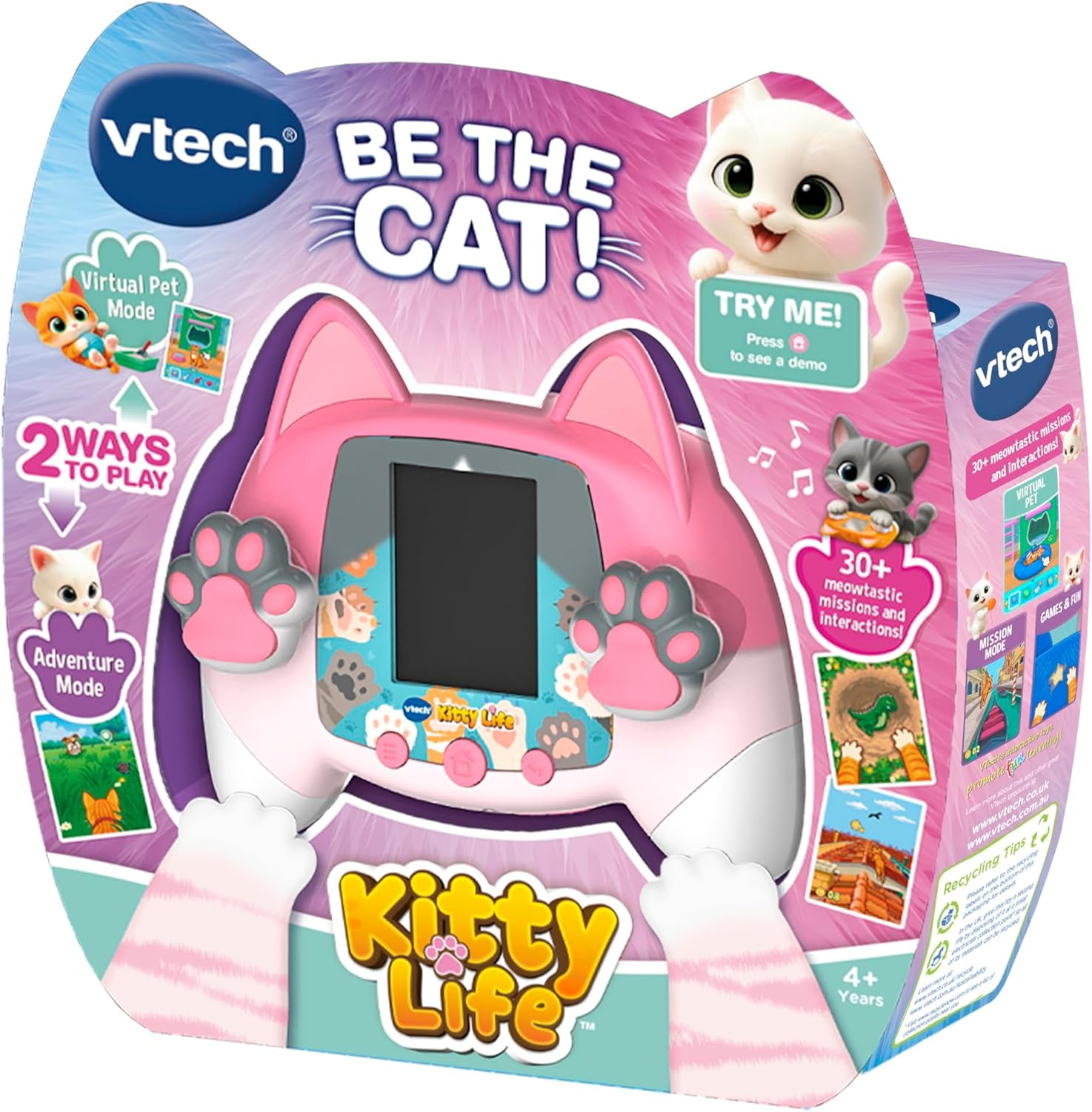 VTech Kitty Life: Secret Life Of Kitty Electronic Handheld Game