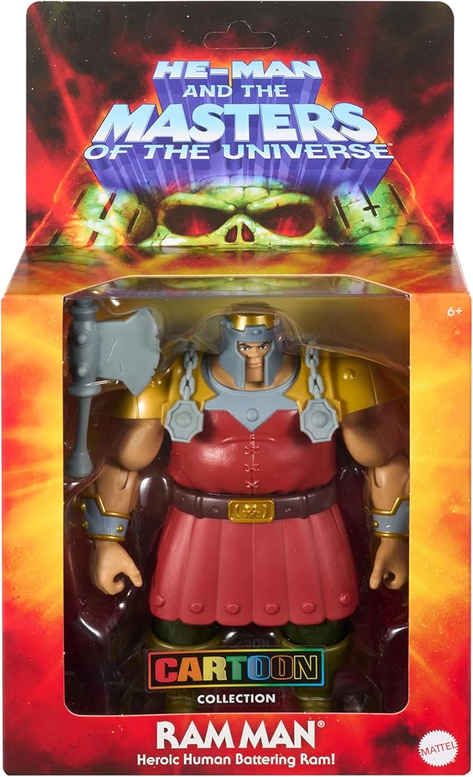Masters of The Universe Origins Delux Cartoon Collection Ram Man