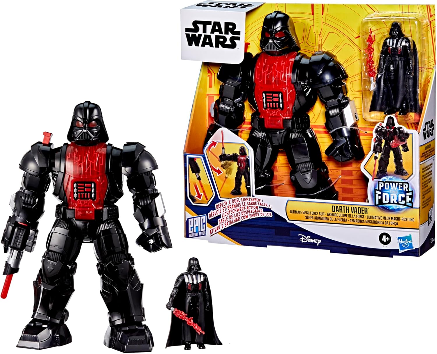 Star Wars Epic World of Action Darth Vader Ultimate Mech Force Suit