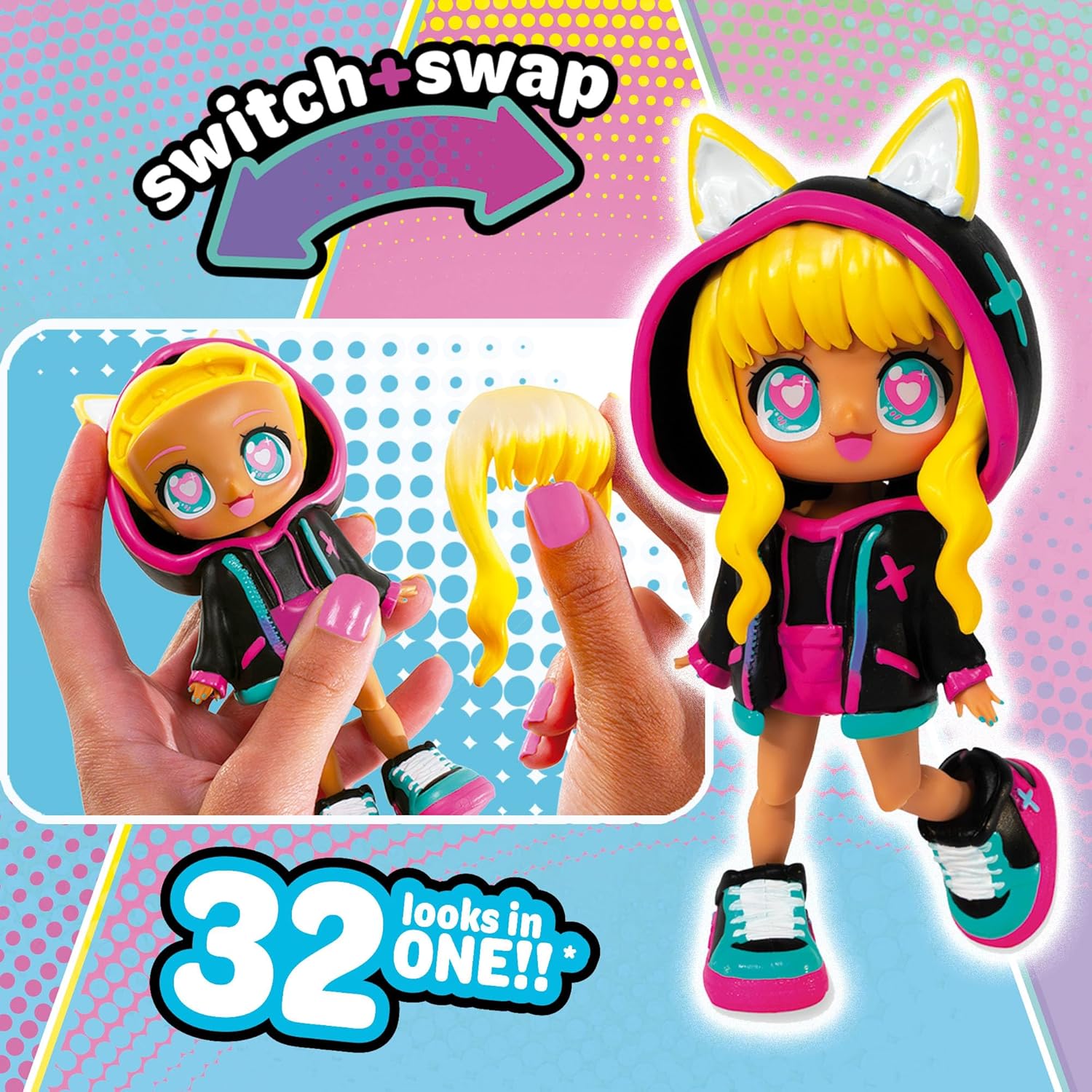 Animakii Doll Magical Girl & School Girl Pack