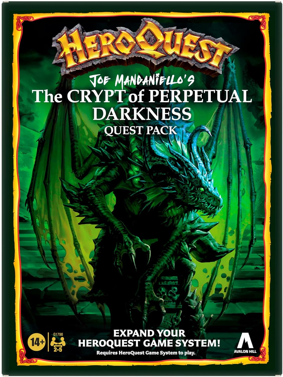 HeroQuest - The Crypt of Perpetual Darkness Quest Pack