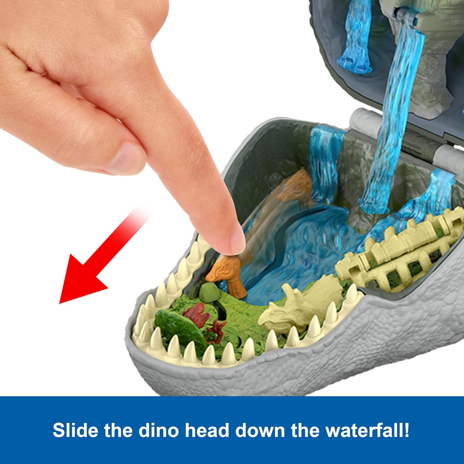 Jurassic World Rebirth - Tyrannosaurus Rex Micro Adventure Playset