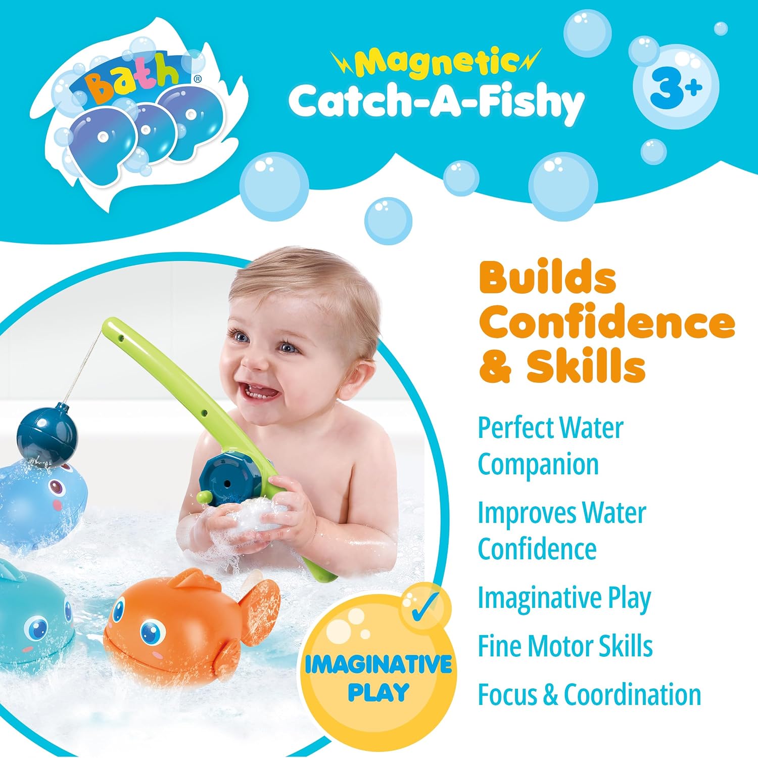 Bath Pop - Magnetic Catch a Fishy
