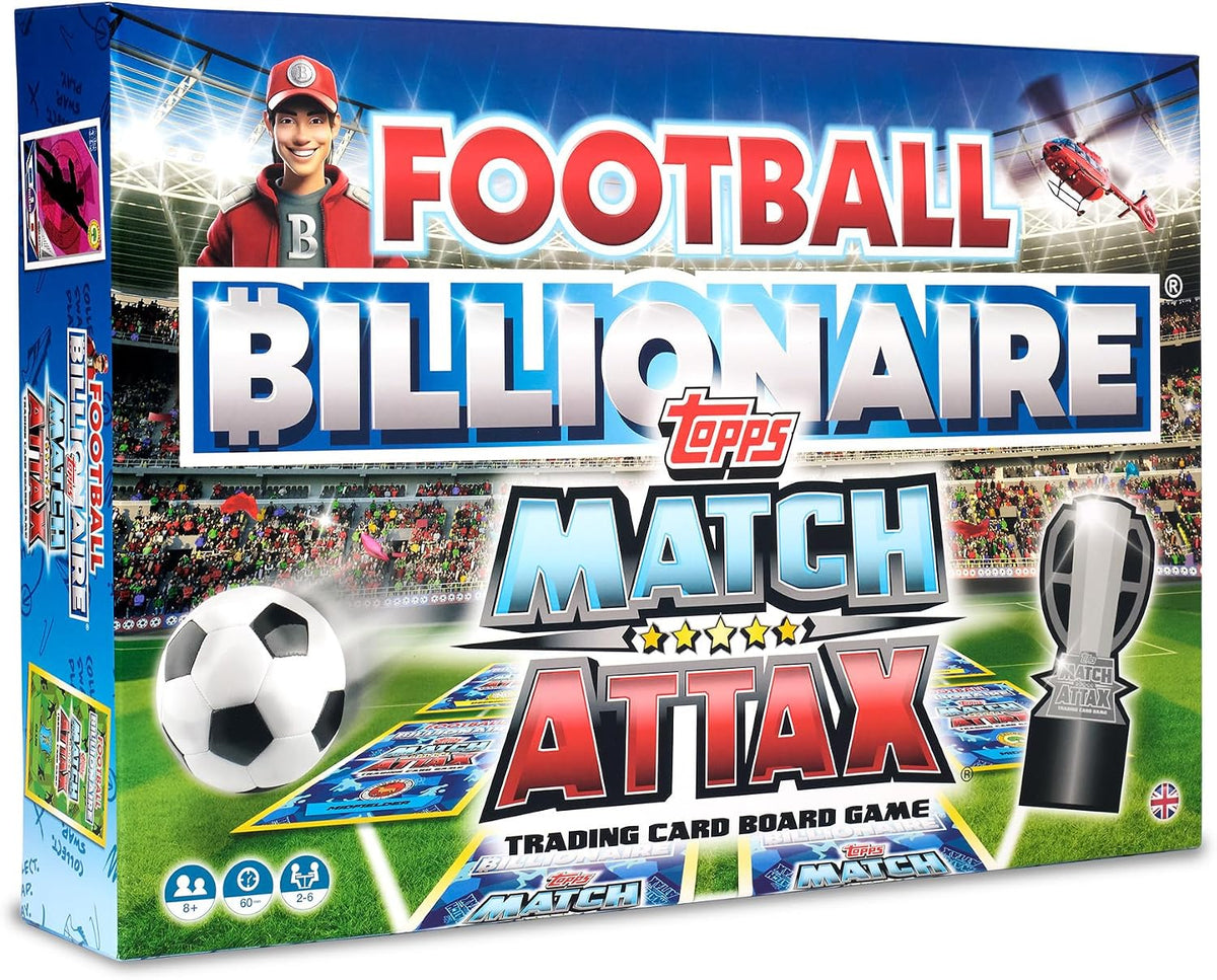 Football Billionaire Match Attax Board Game