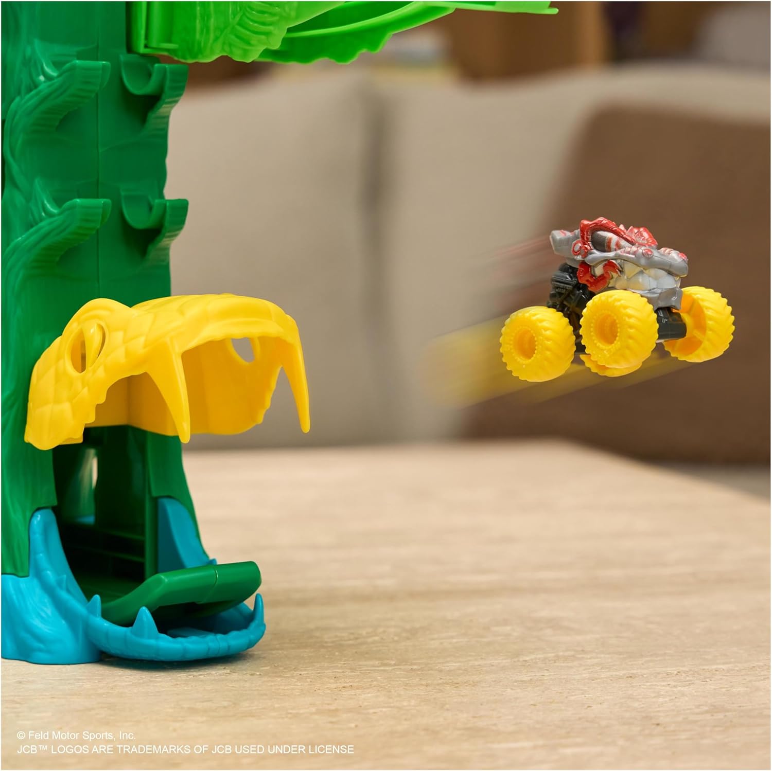 Monster Jam Mini Cobra Booster Playset