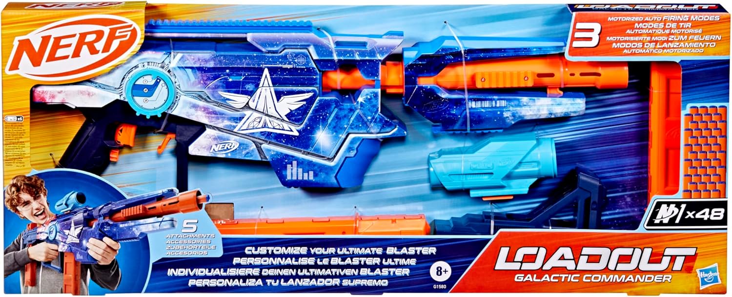 Nerf Loadout Galactic Commander Motorized Blaster