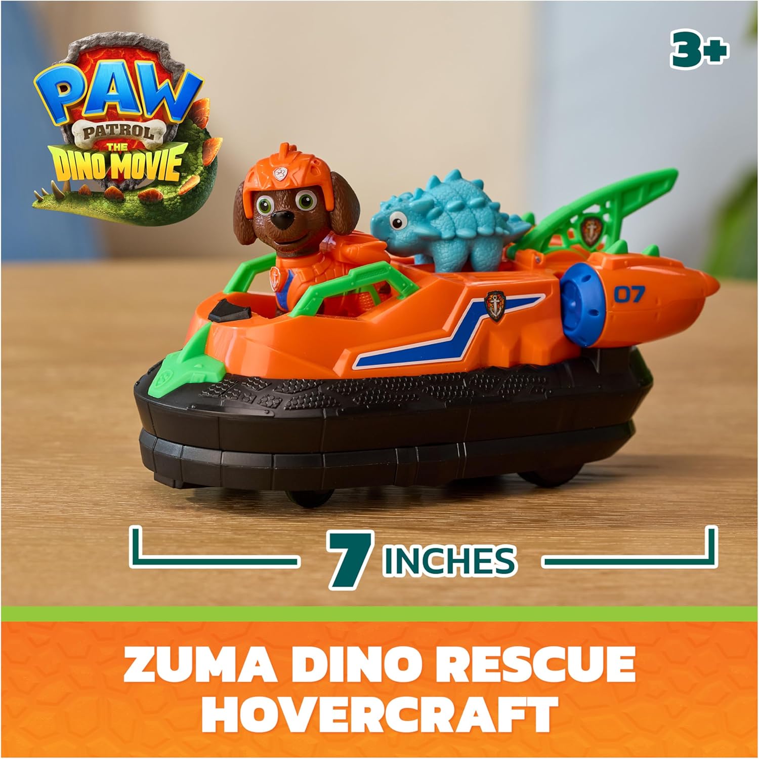 Paw Patrol Dino Movie - Zuma Rescue Hovercraft