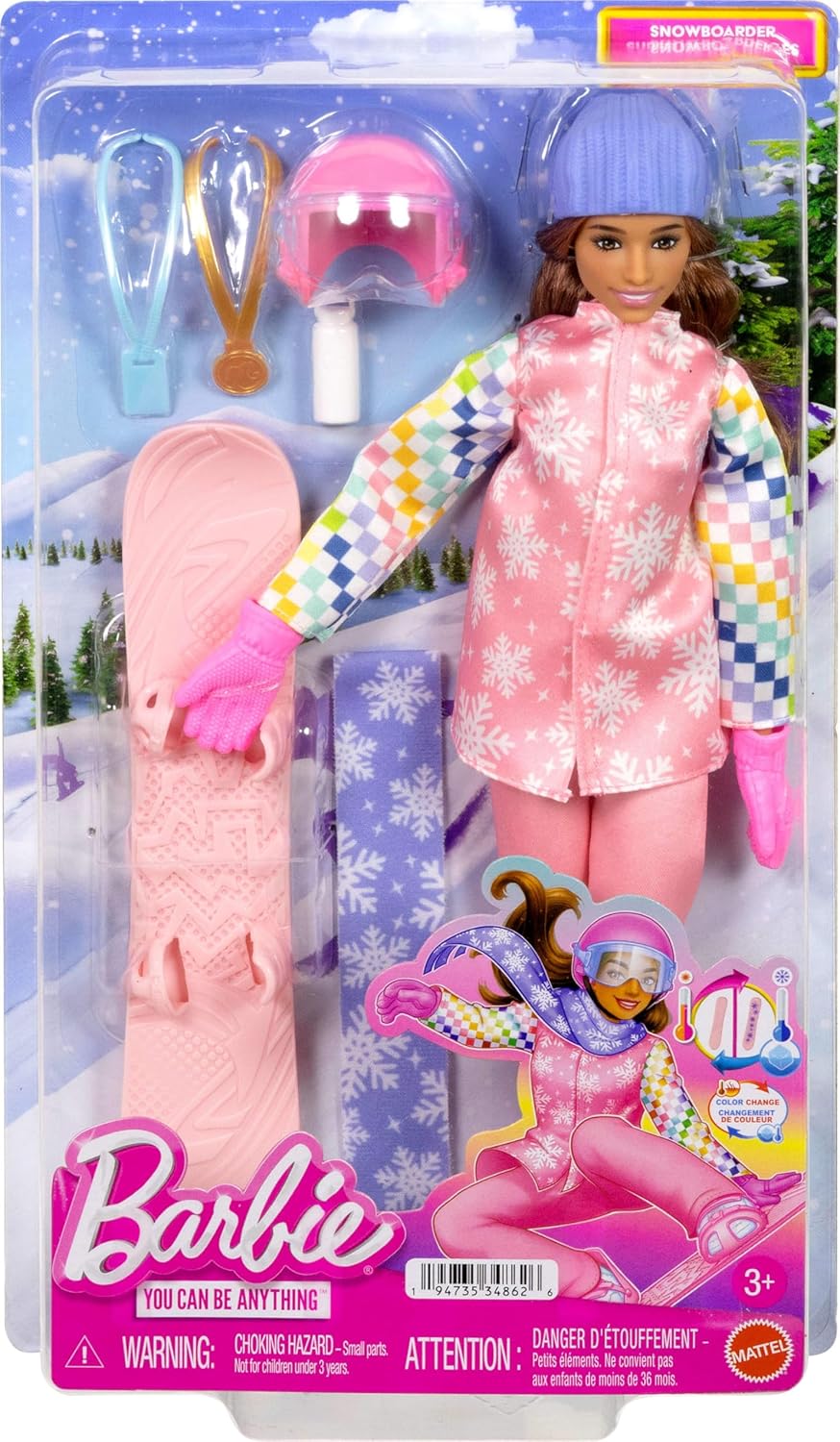 Barbie Snowboarder Doll & Accessories