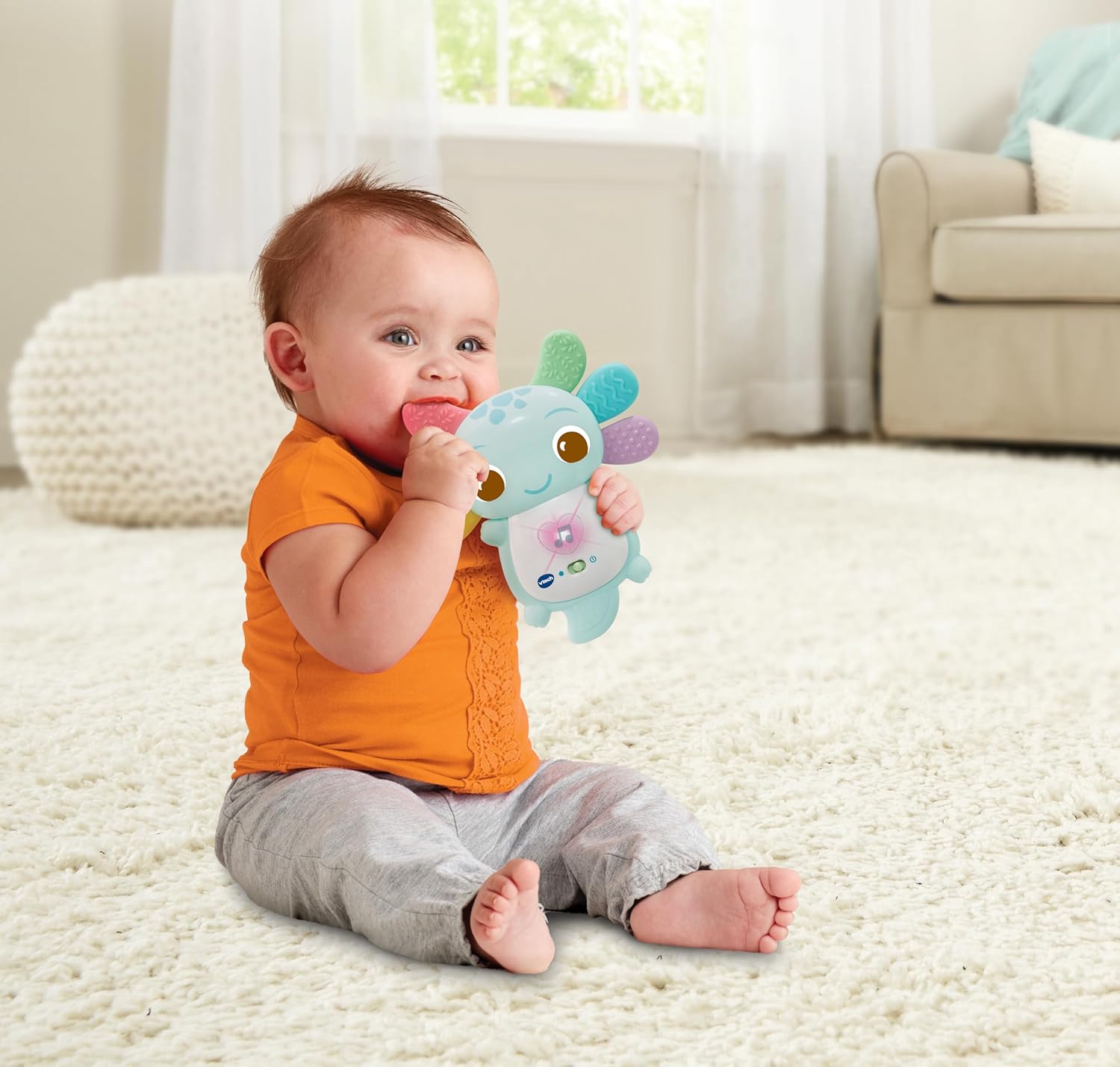 Vtech Rainbow Colours Axolotl Teether