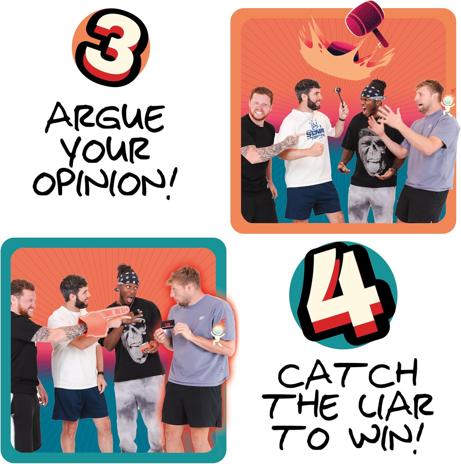 The Sidemen Too Far  - Honest Opinions Card Game