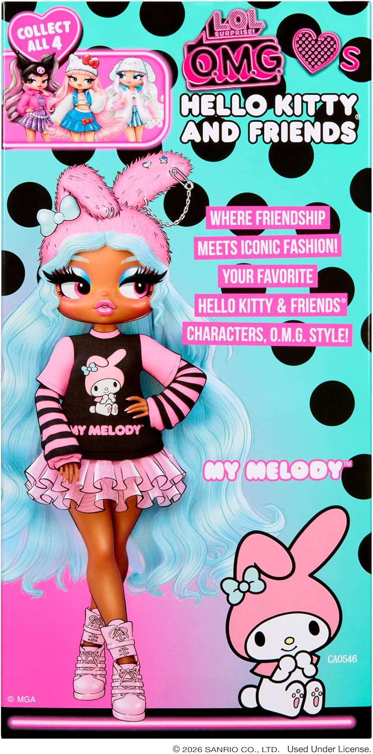 L.O.L. Surprise Hello Kitty My Melody Fashion Doll