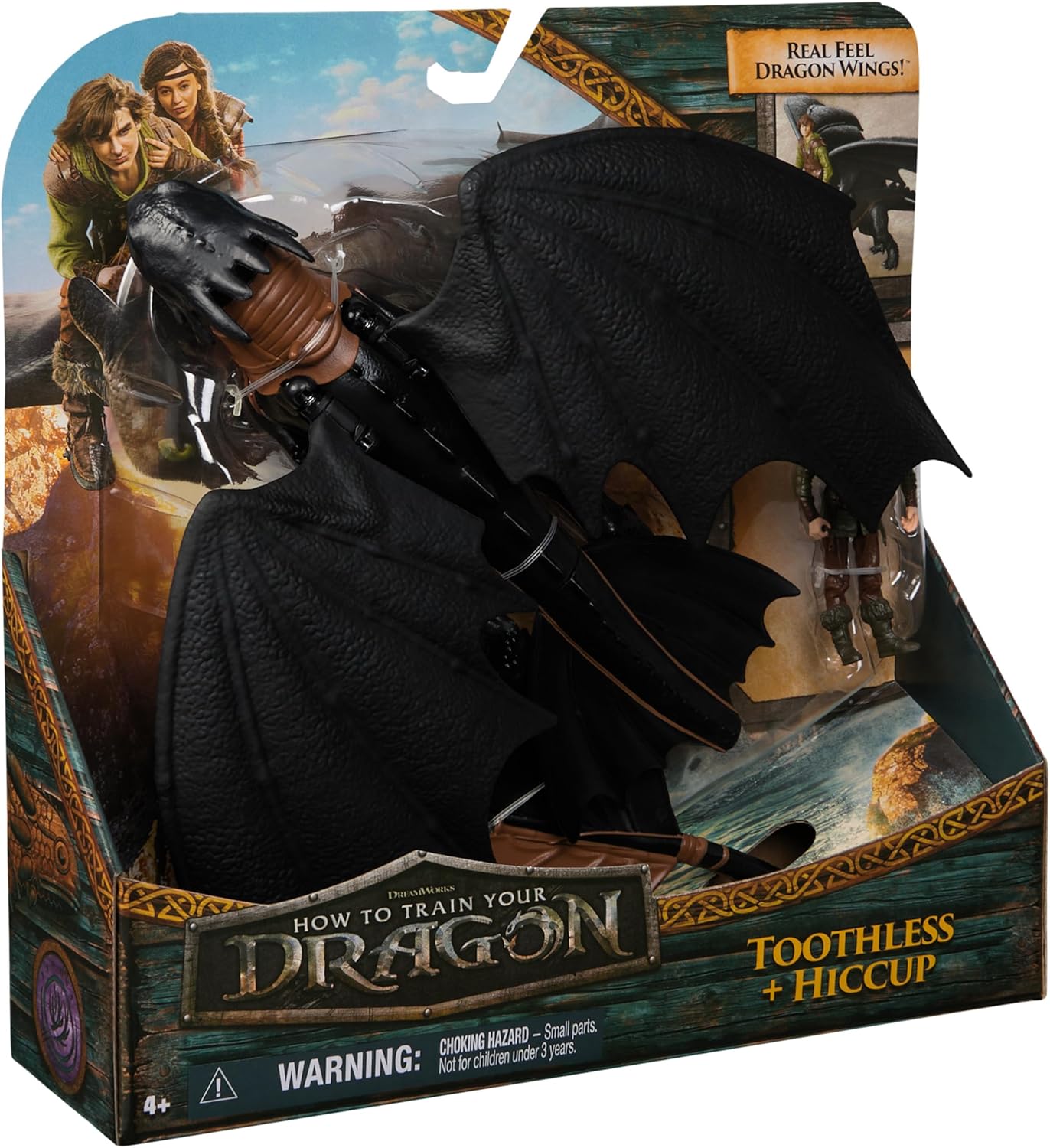 Dreamworks How to Train your Dragon Toothless & Hiccup Action Figure Set