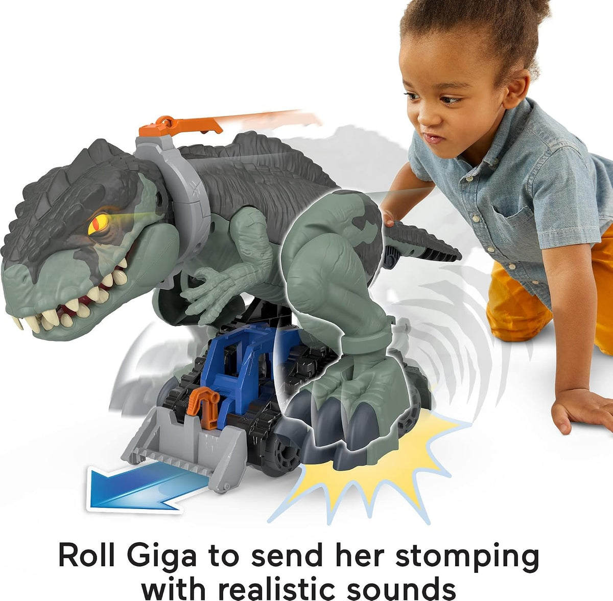 Imaginext Jurassic World 3 Mega Stomp & Rumble Dino