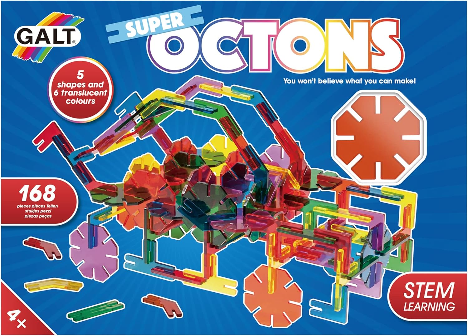 Galt Super Octons (168 Pieces)