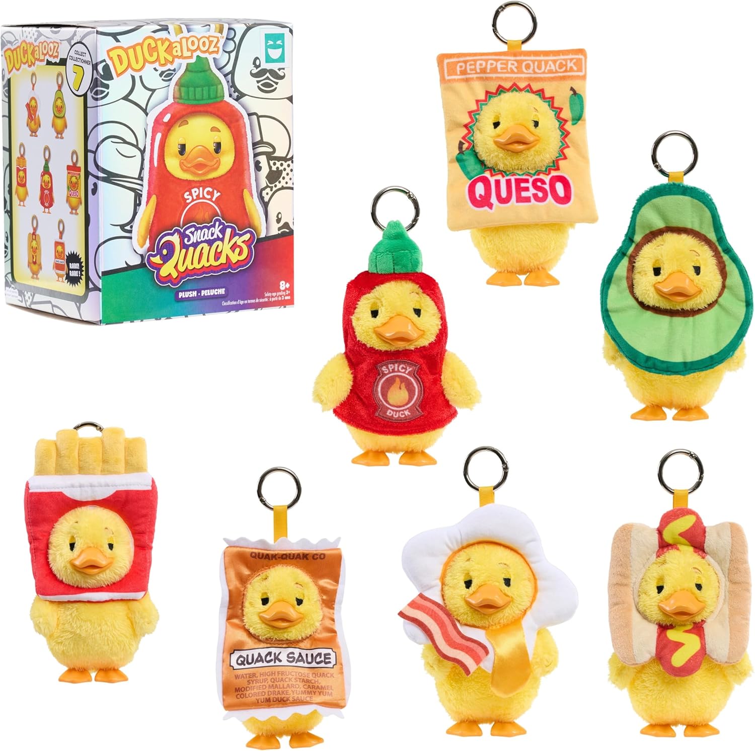 Happy Haul Snack Quacks Plush Assortment