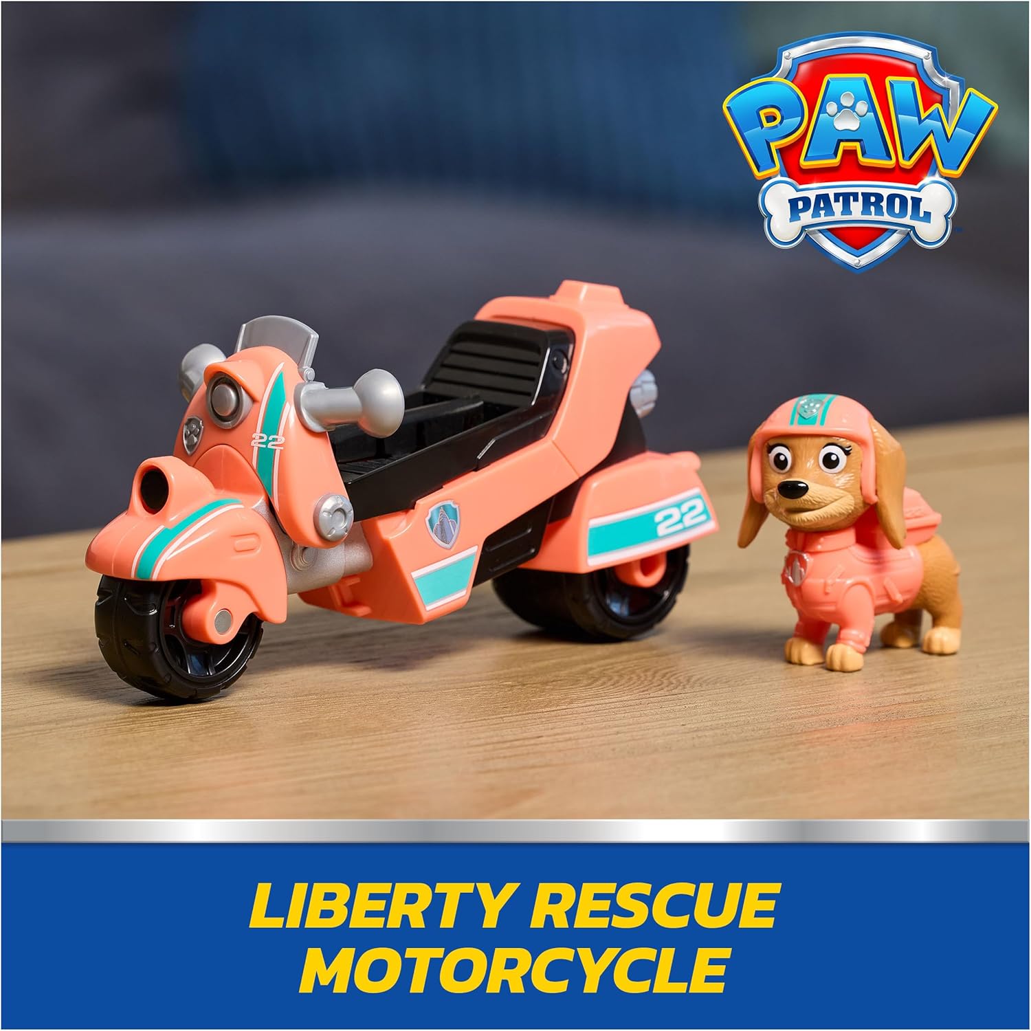 Paw Patrol Liberty Rescue Motorcycle