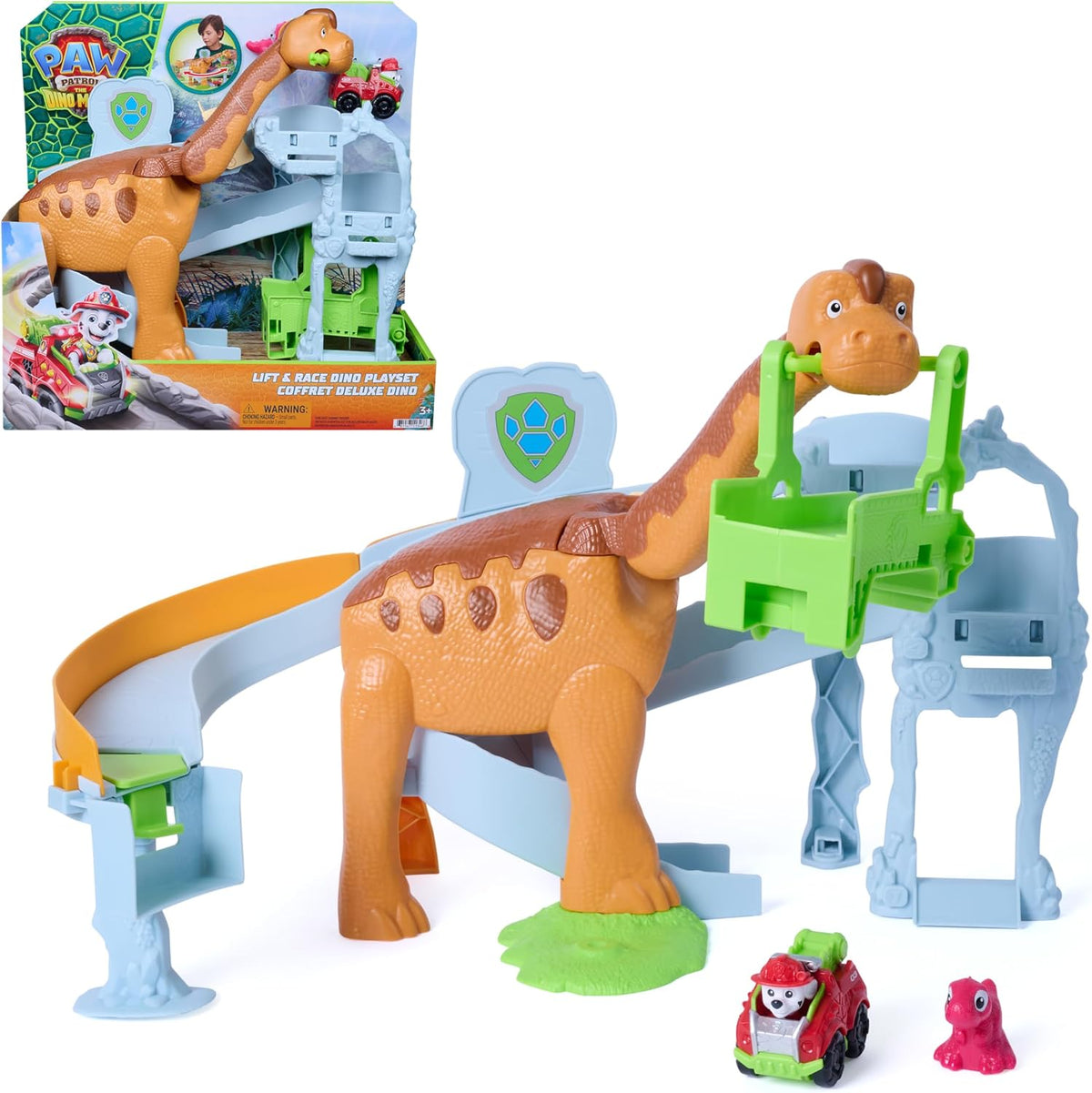 Paw Patrol Dino Movie Pup Squad Lift & Race Dino