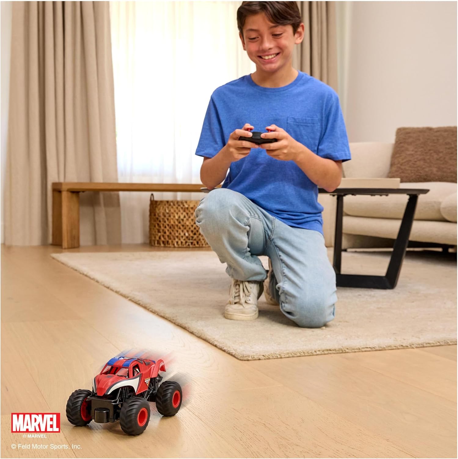 Monster Jam 1:24 Radio Controlled Spider-Man Monster Truck