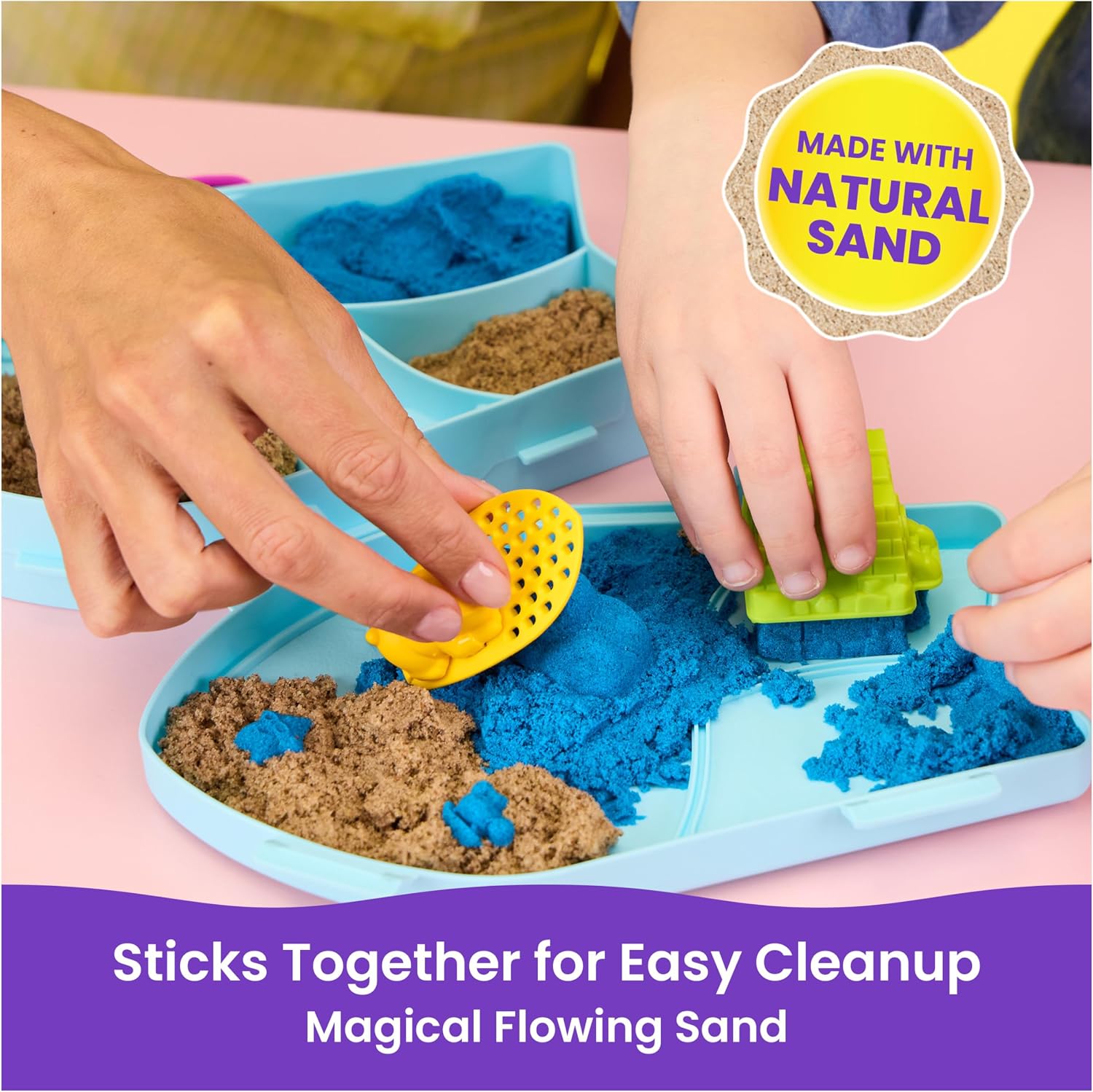 Kinetic Sand Surf and Paradise Playset