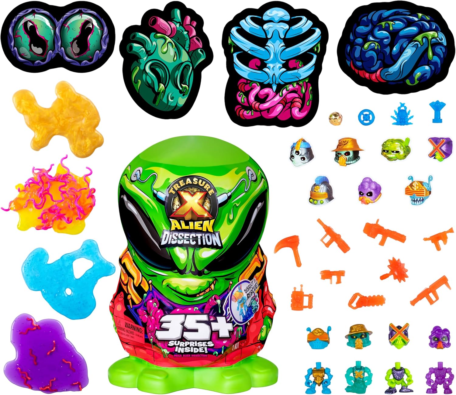 Treasure X Mega Alien Dissection
