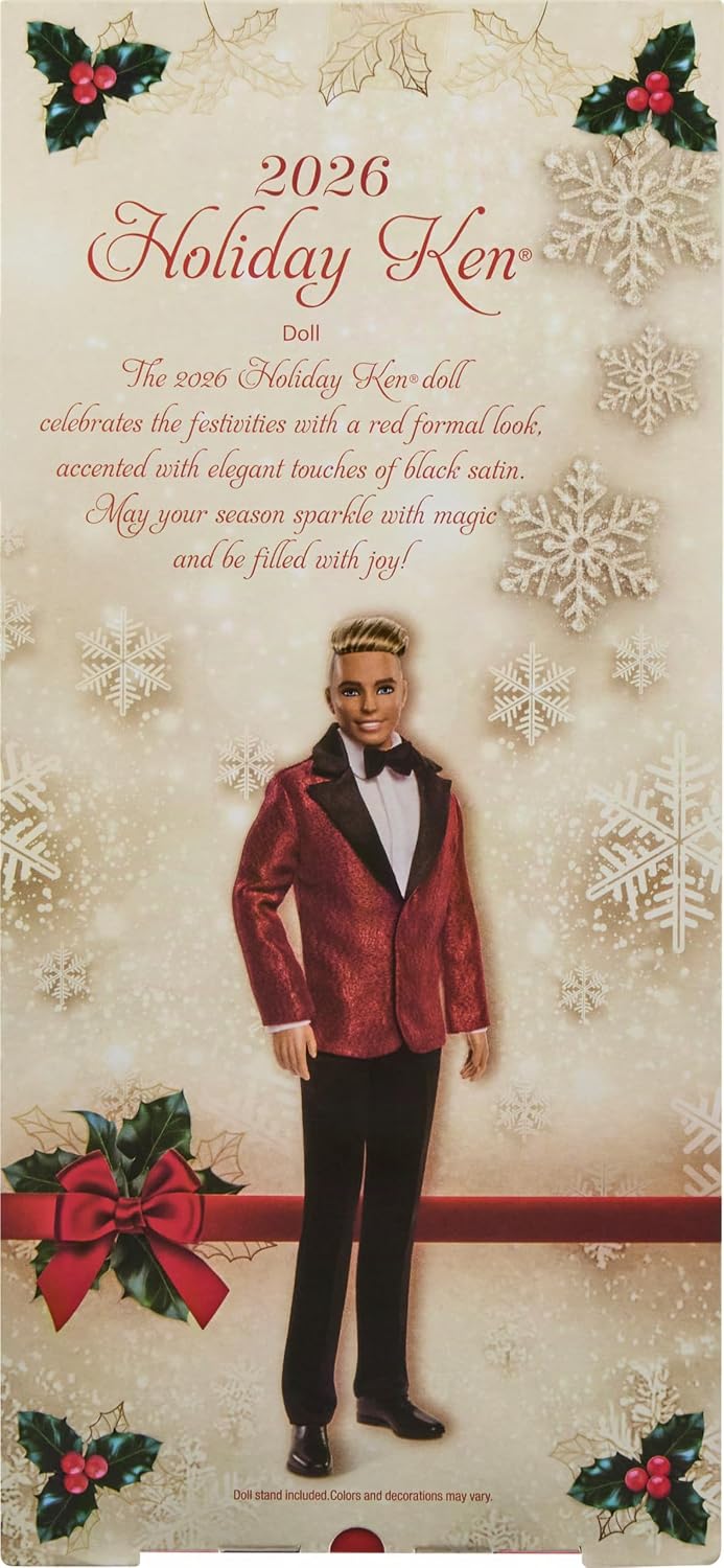 Barbie Signature Holiday Ken Doll 2026