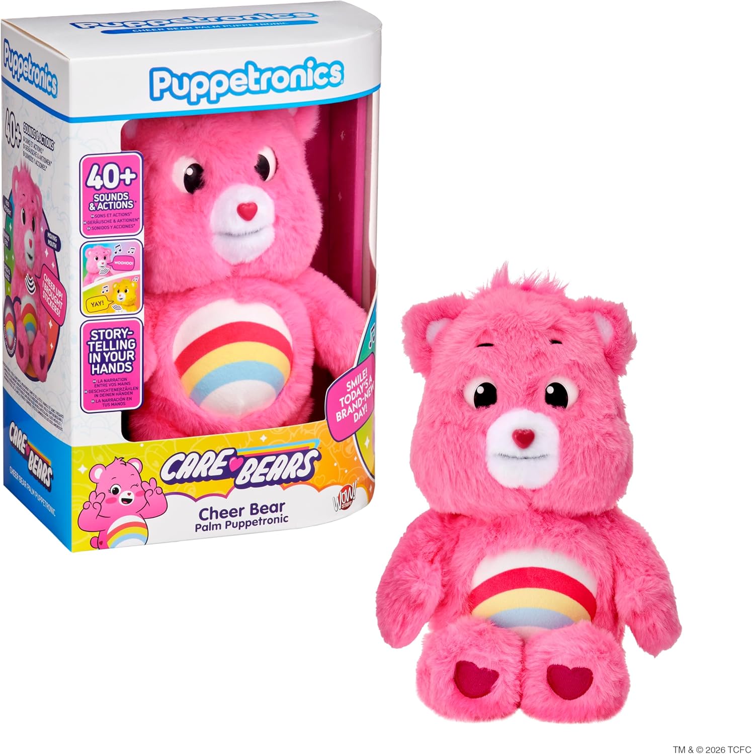 Care Bears Cheer Bear Palm Puppetronic
