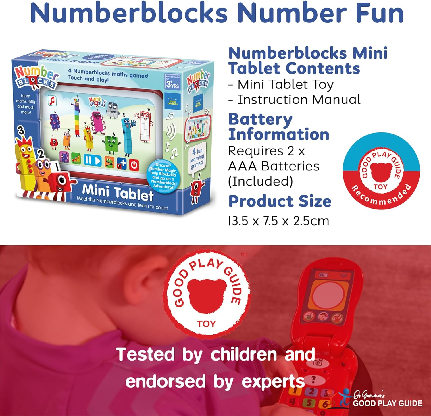 Numberblocks MIni Tablet
