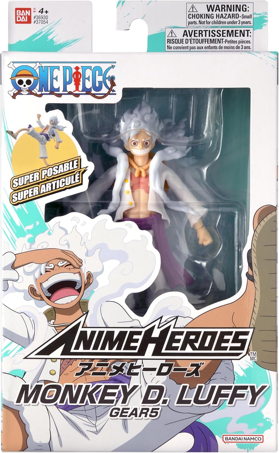 ONE PIECE - Luffy Gear 5 - Figure Anime Heroes 17cm