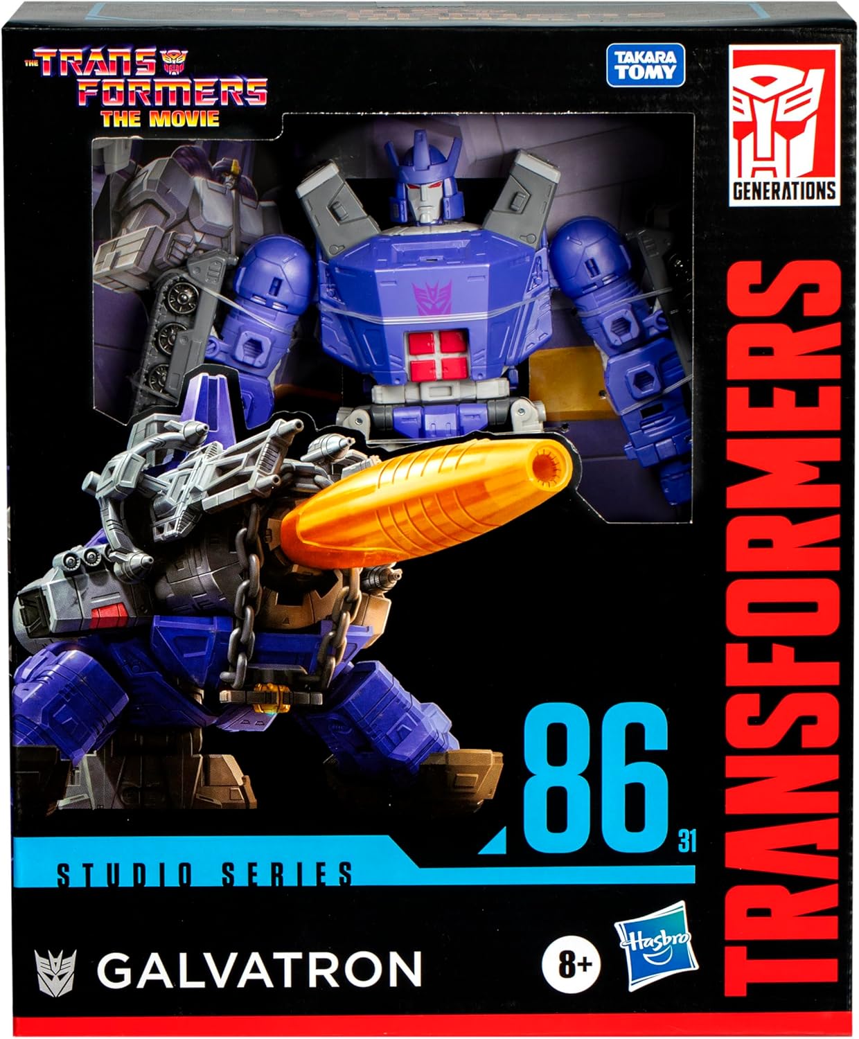 Transformers Studio Series Leader Class The Transformers: The Movie 86-31 Galvatron Action Figure
